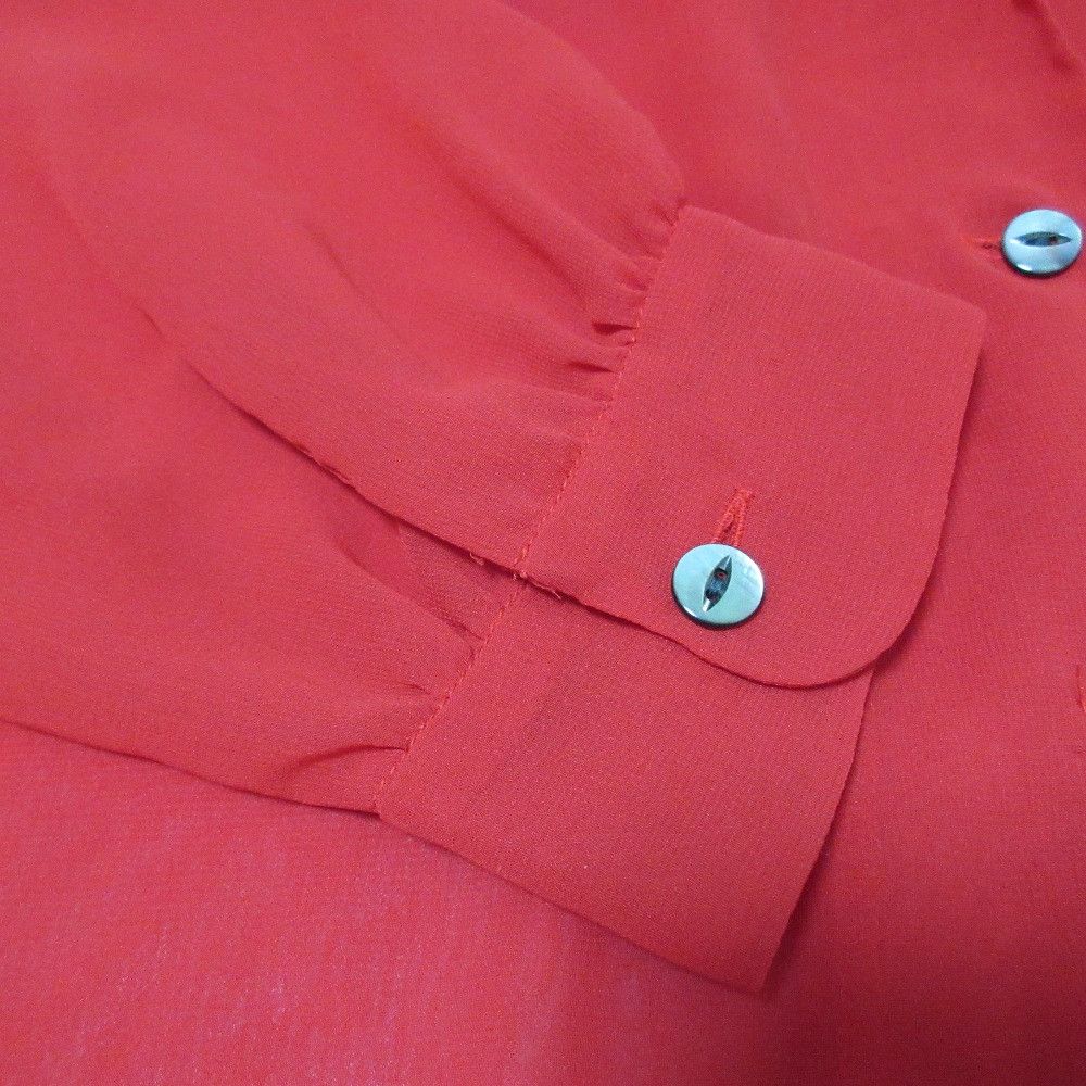 Other Needles Gathered Blouse Poly Chiffon Blouse Others Tops IN139 DUTY FREE for USA