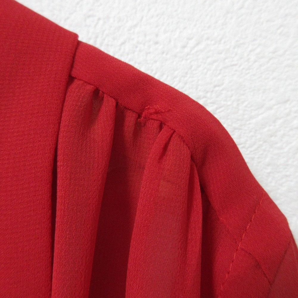 Other Needles Gathered Blouse Poly Chiffon Blouse Others Tops IN139 DUTY FREE for USA