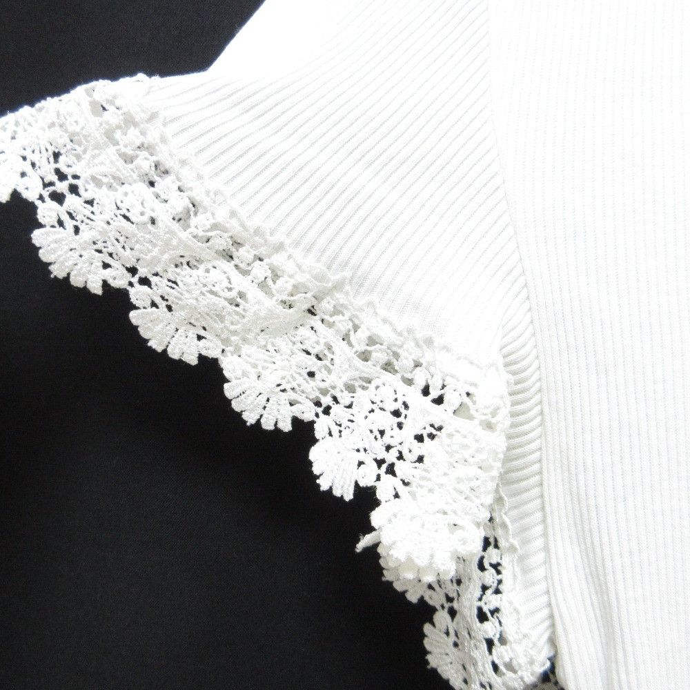 Chloe See by Chloe Short Sleeve Knit Top Cotton Tops DUTY FREE for USA