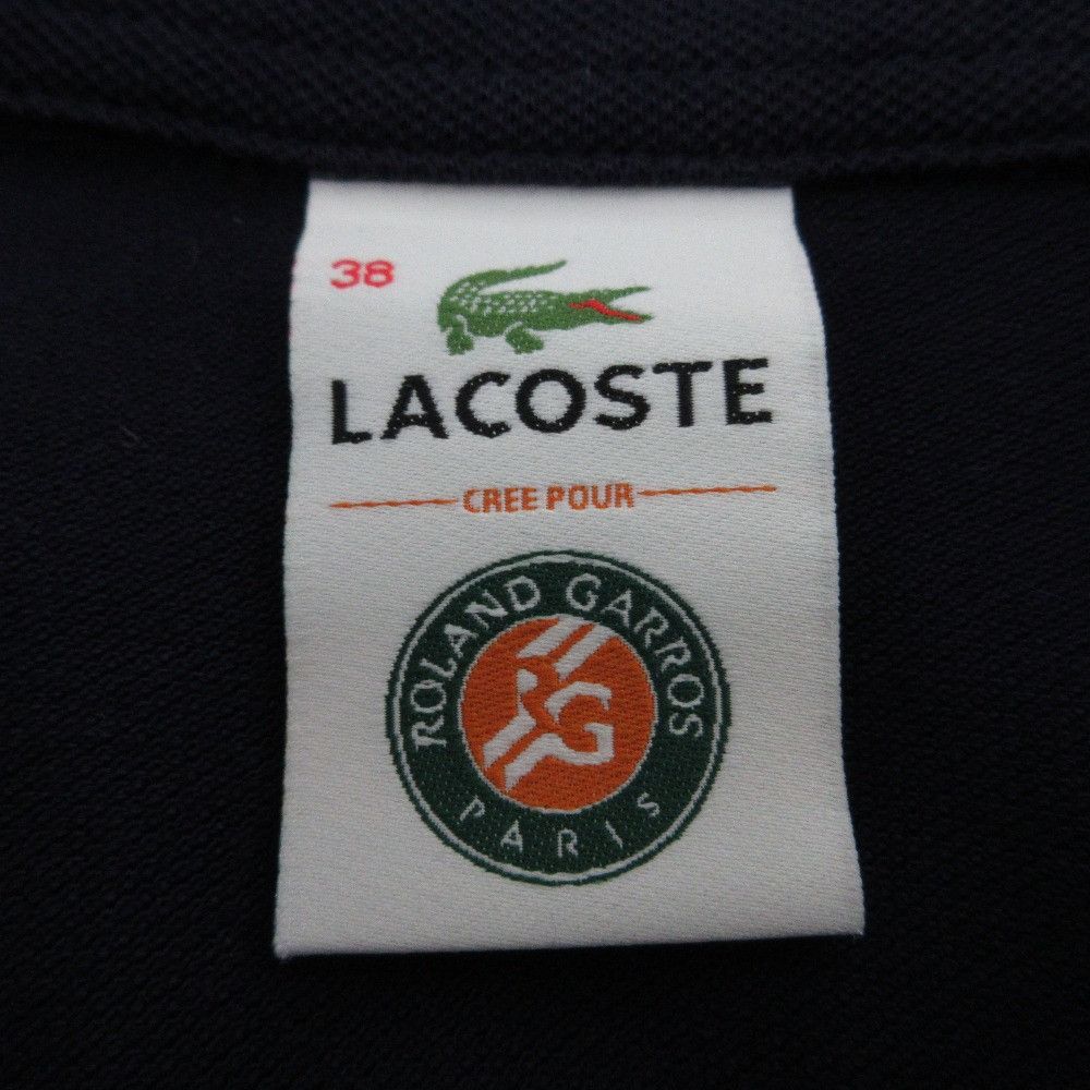 Other Other Lacoste Roland Garros Embroidered Short Sleeve Polo Shirt Cotton Tops DUTY FREE for USA Size ONE SIZE - 8 Thumbnail