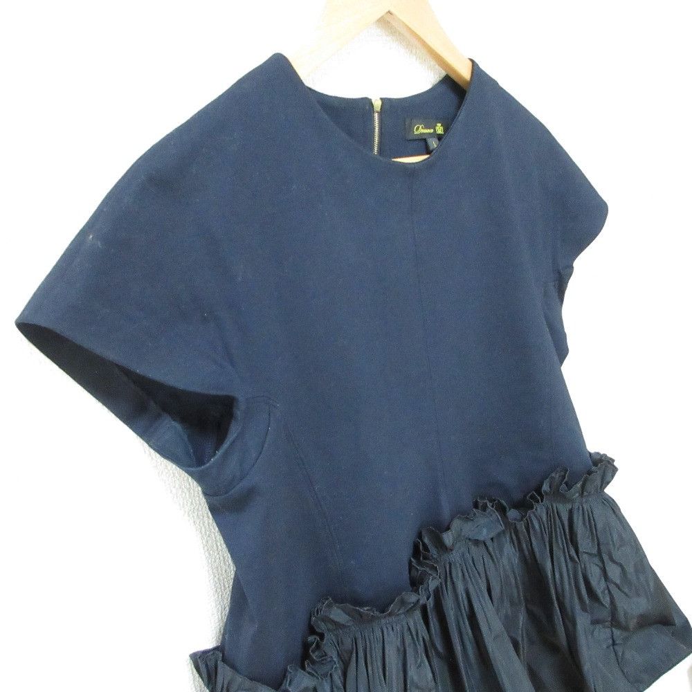 Other Other Drawer PRE2 Pleated Peplum Blouse Others Tops 6517-206-0718 DUTY FREE for USA Size ONE SIZE - 3 Thumbnail