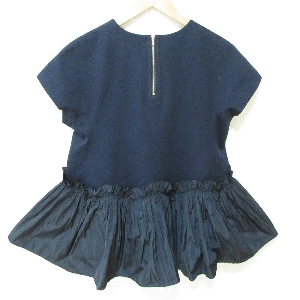 Other Other Drawer PRE2 Pleated Peplum Blouse Others Tops 6517-206-0718 DUTY FREE for USA Size ONE SIZE - 2 Thumbnail