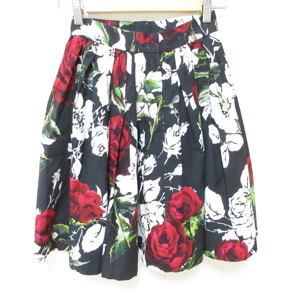 Dolce & Gabbana Dolce & Gabbana Dolce&Gabbana Floral Rose Print Skirt Others Skirts DUTY FREE for USA Size ONE SIZE - 2 Thumbnail