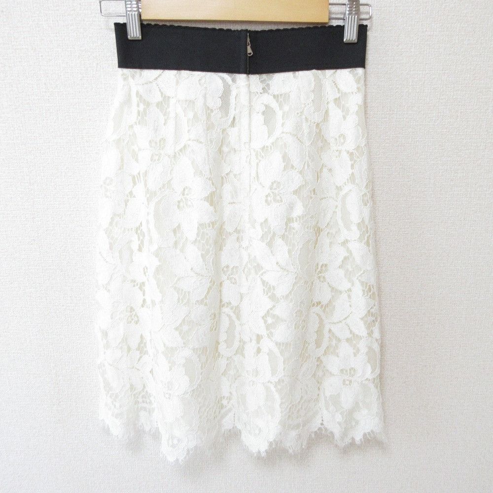 Dolce & Gabbana Dolce & Gabbana Dolce&Gabbana Flower Lace Skirt Others Skirts DUTY FREE for USA Size ONE SIZE - 2 Thumbnail