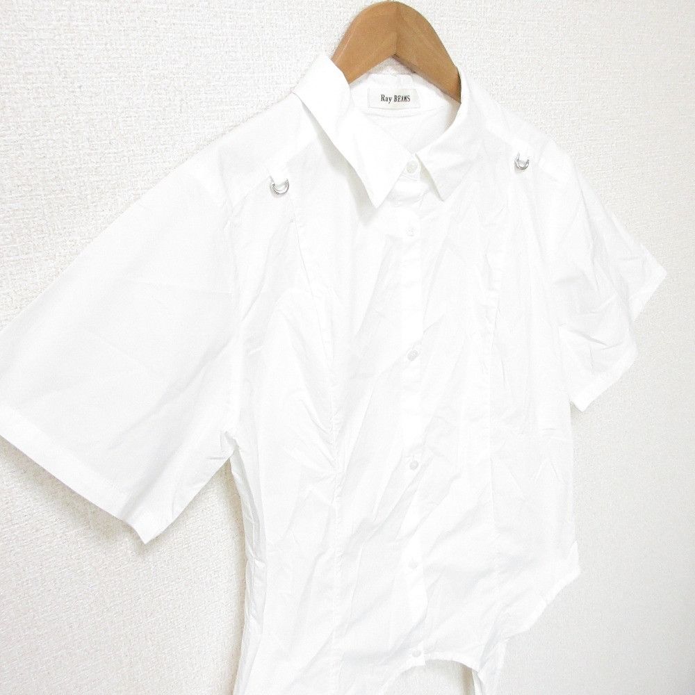 Other Ray BEAMS Garter Belt Shirt Short Sleeve Blouse Others Tops 61-01-0096-970 DUTY FREE for USA