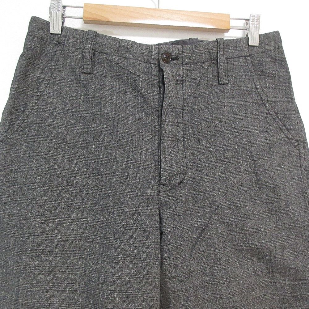 Other Other ARTS&SCIENCE Glen Check Linen Blend Tapered Pants Cotton Pants DUTY FREE for USA Size ONE SIZE - 3 Thumbnail