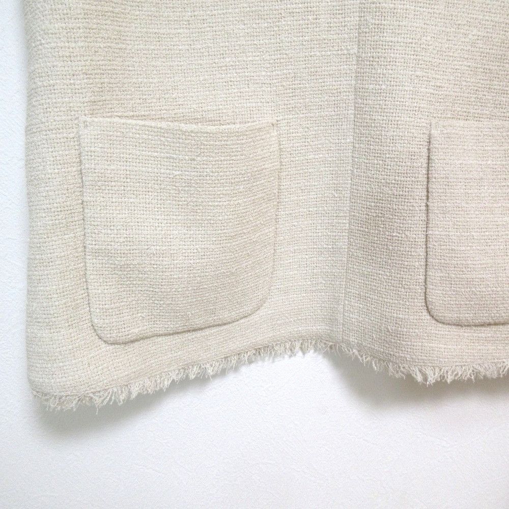 Other Other ANAYI Karl Yarn Tweed V Neck Blouse Others Tops DUTY FREE for USA Size ONE SIZE - 4 Thumbnail
