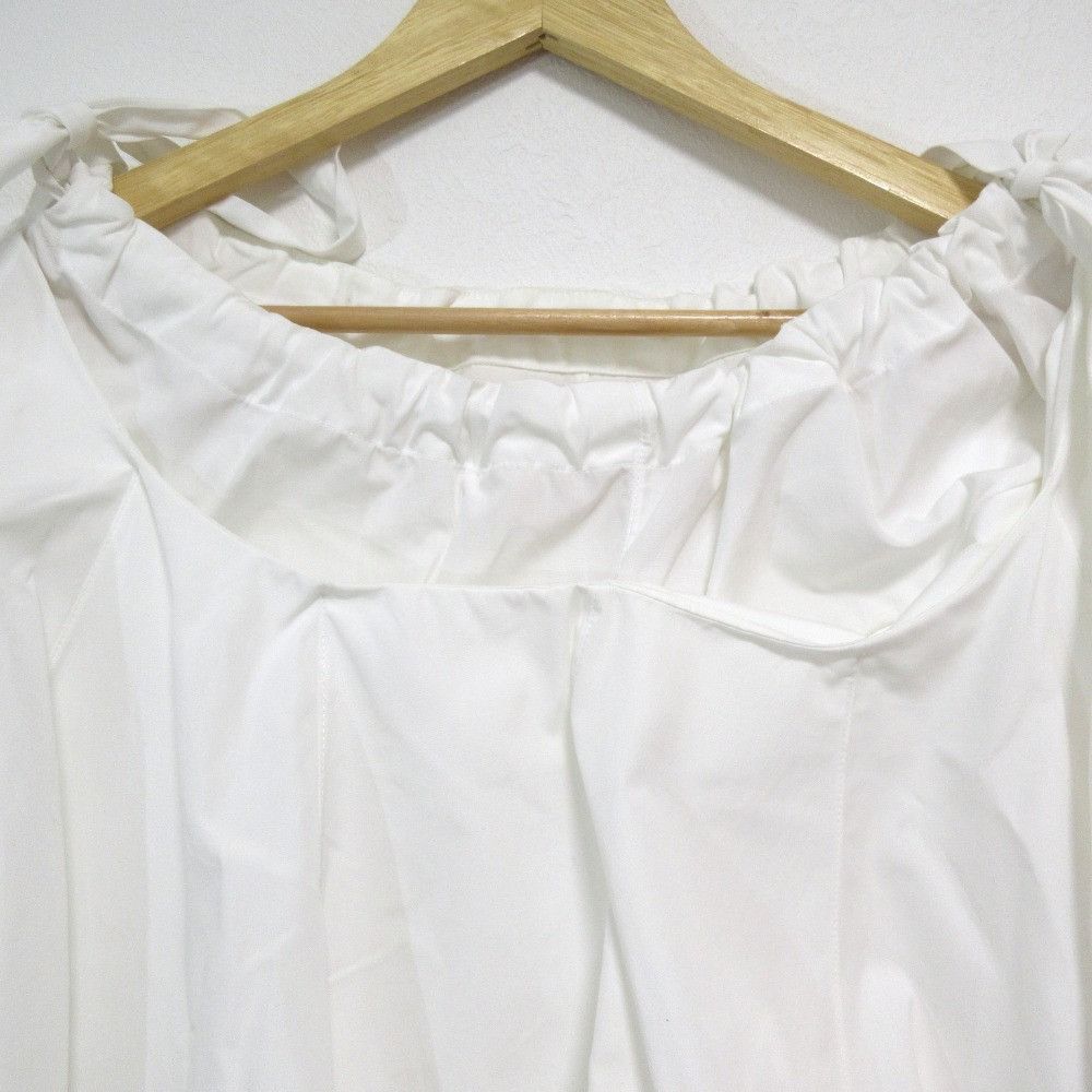 Marni Marni Marni Ribbon Shoulder Short Sleeve Top Cotton Tops DUTY FREE for USA Size ONE SIZE - 6 Thumbnail