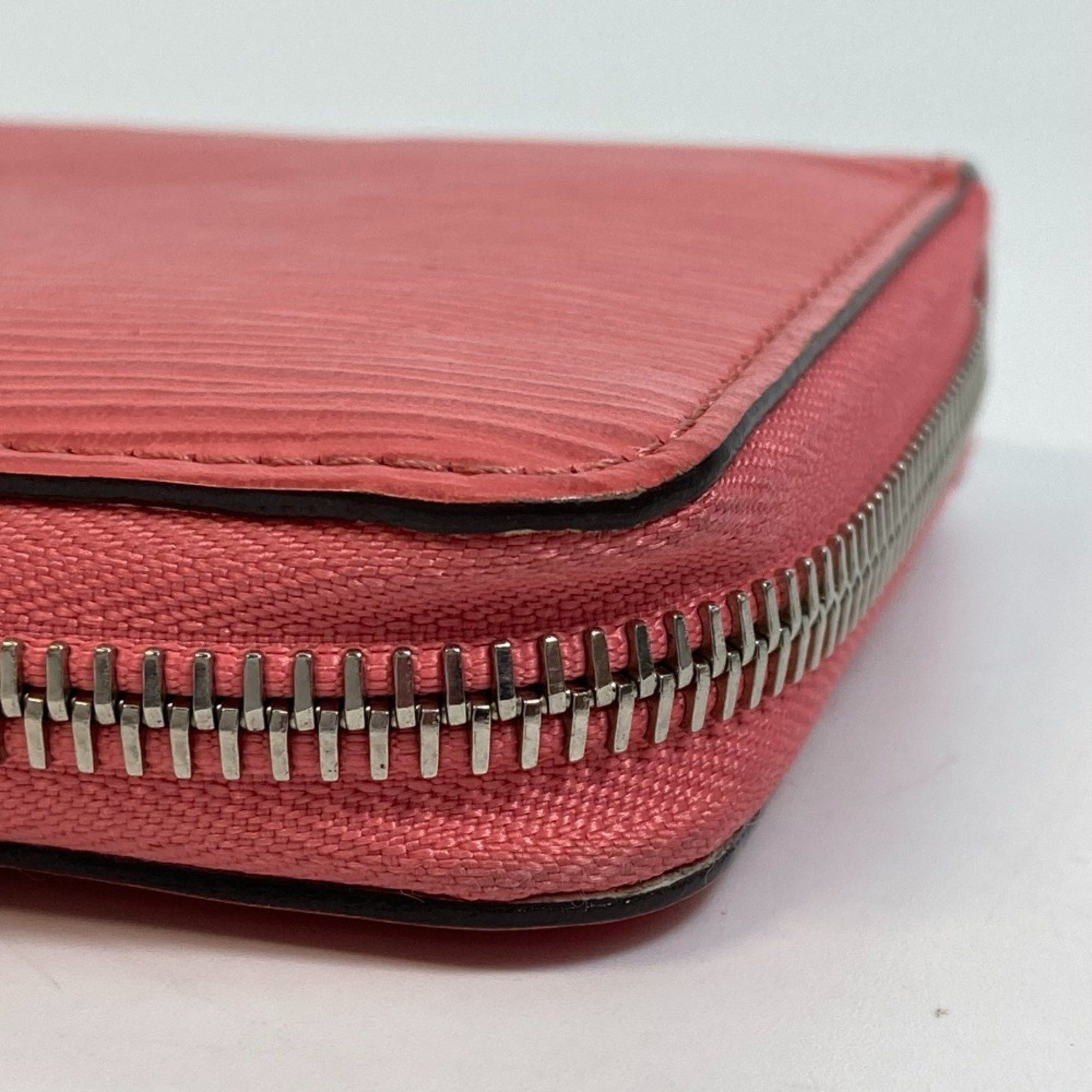 Louis Vuitton LOUIS VUITTON M60663 Epi Zippy Wallet, Round Zip Long Leather, Women's, Corail, Pink Size ONE SIZE - 5 Thumbnail