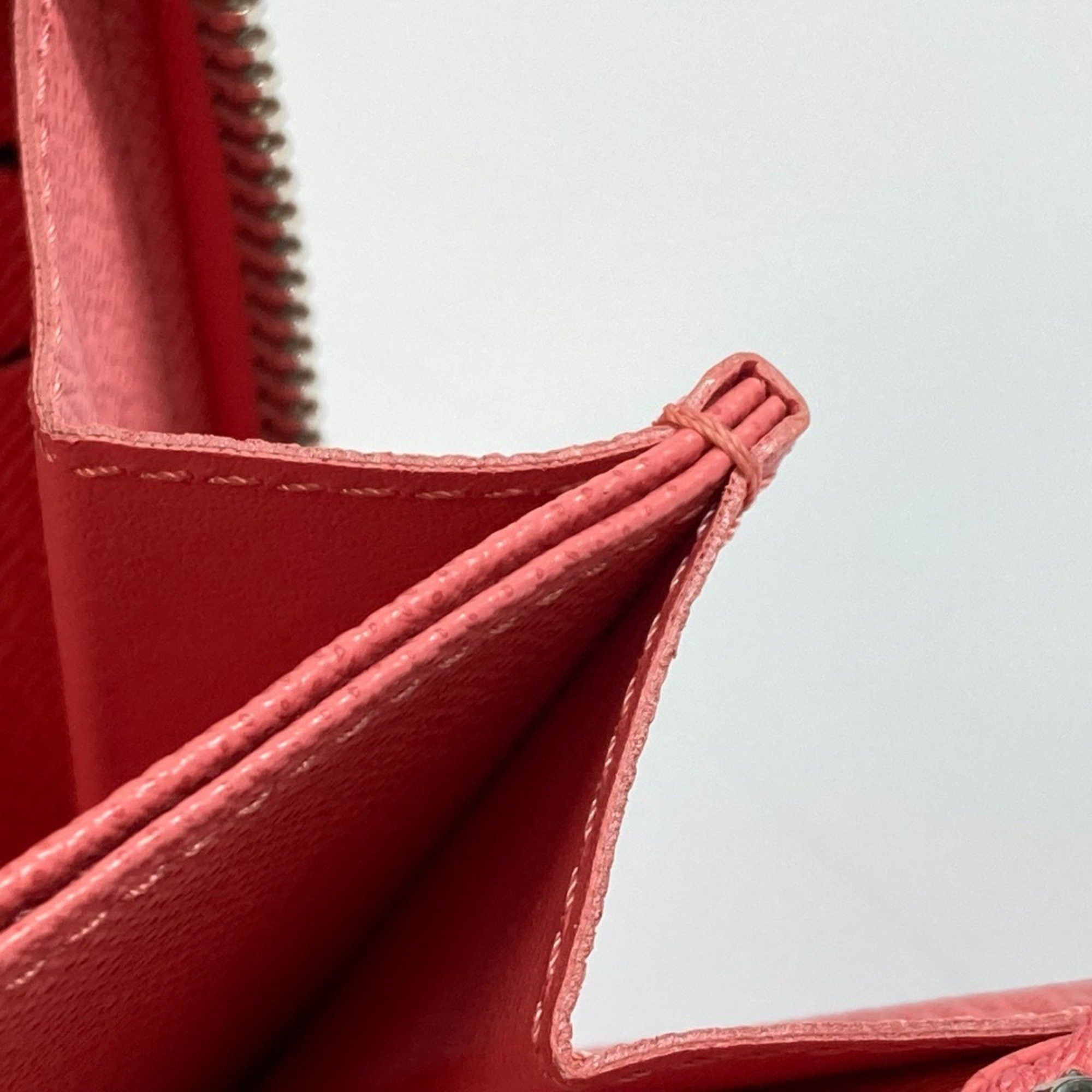 Louis Vuitton LOUIS VUITTON M60663 Epi Zippy Wallet, Round Zip Long Leather, Women's, Corail, Pink Size ONE SIZE - 10 Thumbnail