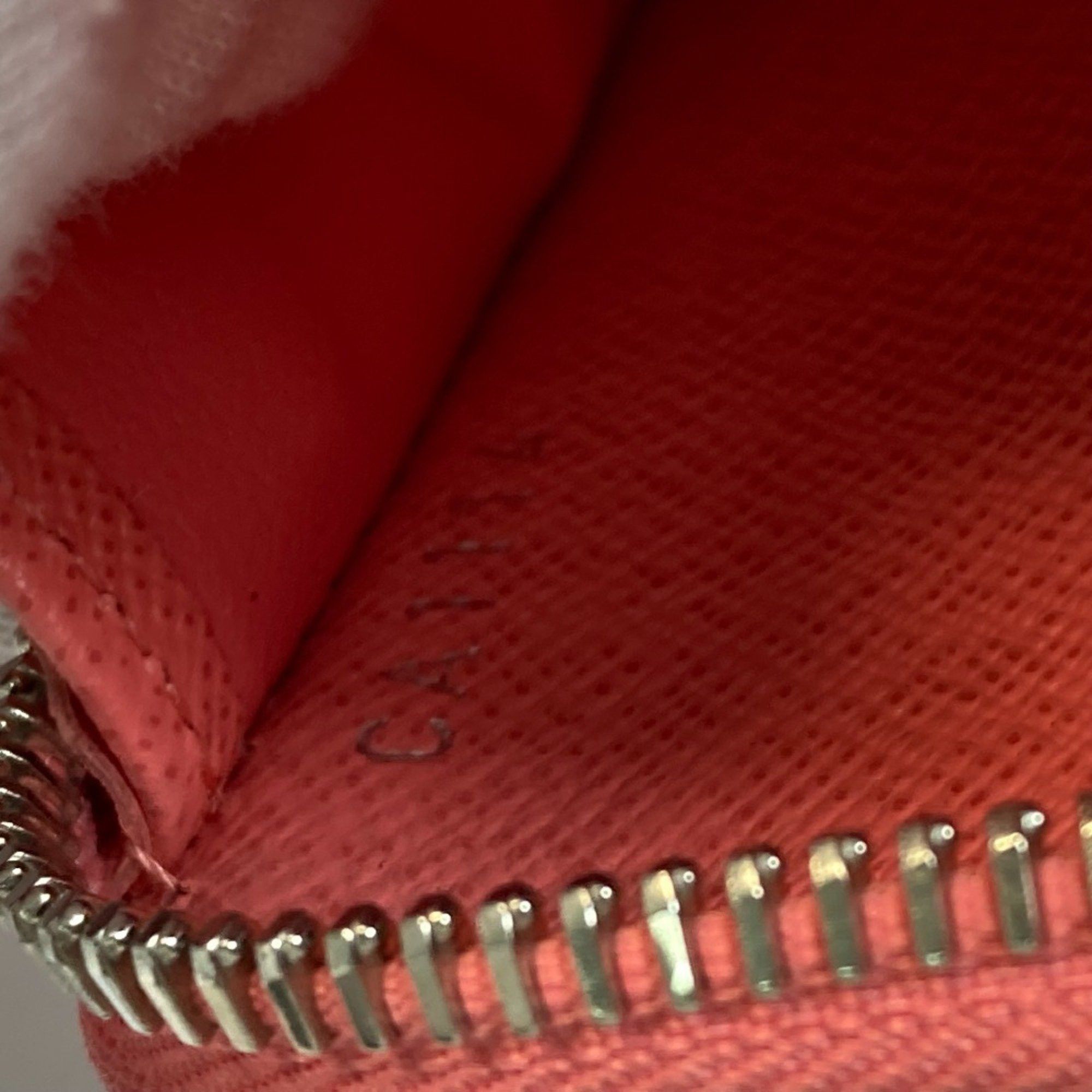 Louis Vuitton LOUIS VUITTON M60663 Epi Zippy Wallet, Round Zip Long Leather, Women's, Corail, Pink Size ONE SIZE - 13 Thumbnail