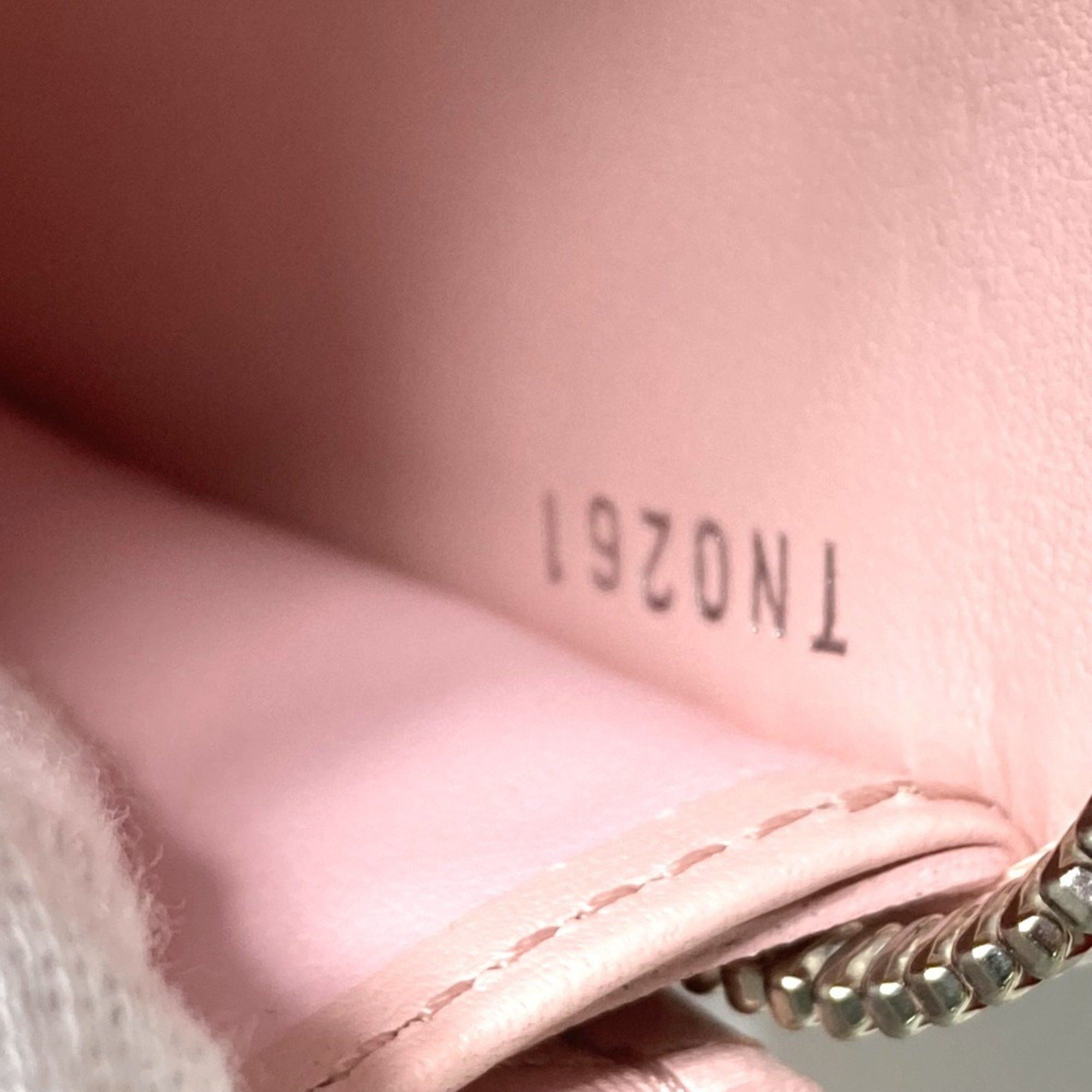 Louis Vuitton LOUIS VUITTON M80490 Monogram Mahina Gradient Zippy Wallet, Round Zipper Long Leather, Women's, Pink and White Size ONE SIZE - 15 Thumbnail
