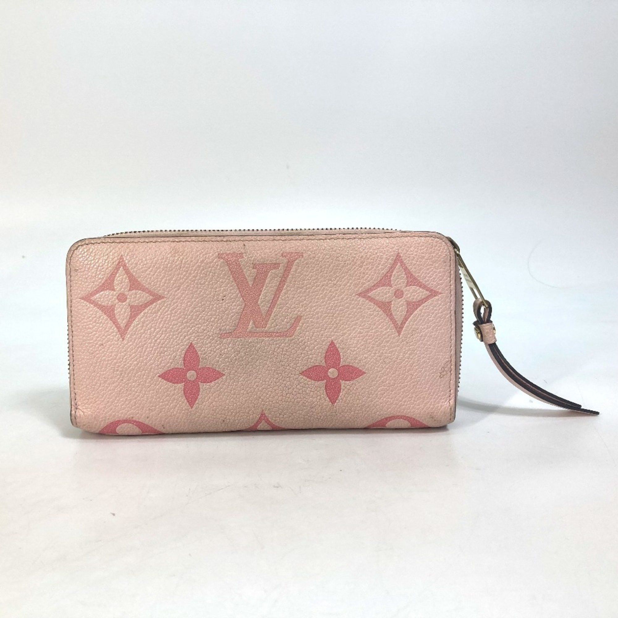 Louis Vuitton LOUIS VUITTON M80403 Monogram Empreinte by the Pool Zippy Wallet, Leather, Women's, Bouton de Rose, Pink Size ONE SIZE - 2 Thumbnail