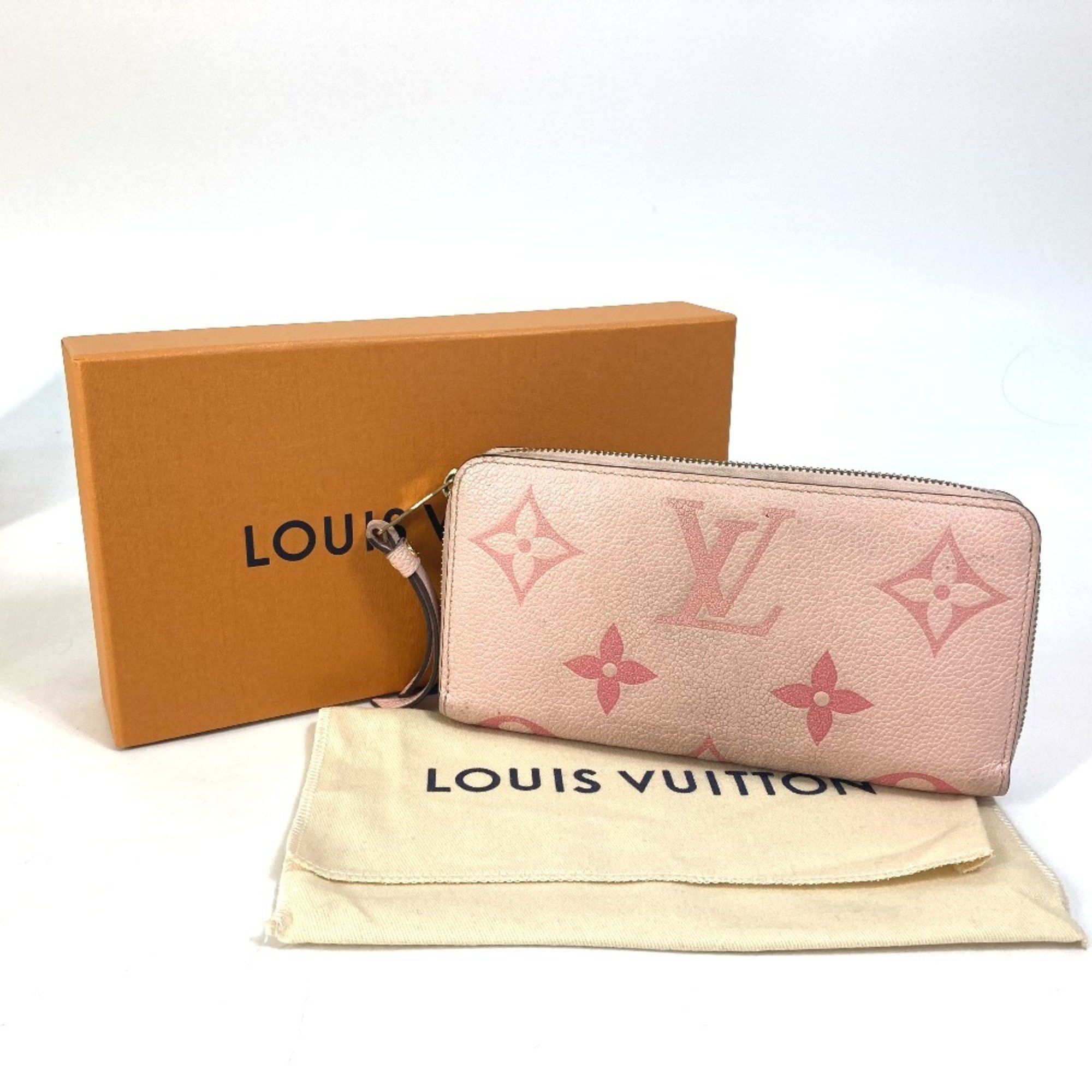Louis Vuitton LOUIS VUITTON M80403 Monogram Empreinte by the Pool Zippy Wallet, Leather, Women's, Bouton de Rose, Pink Size ONE SIZE - 15 Thumbnail
