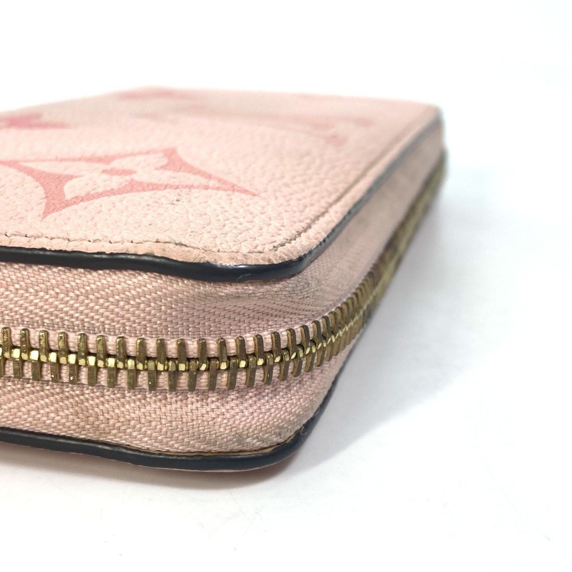 Louis Vuitton LOUIS VUITTON M80403 Monogram Empreinte by the Pool Zippy Wallet, Leather, Women's, Bouton de Rose, Pink Size ONE SIZE - 4 Thumbnail