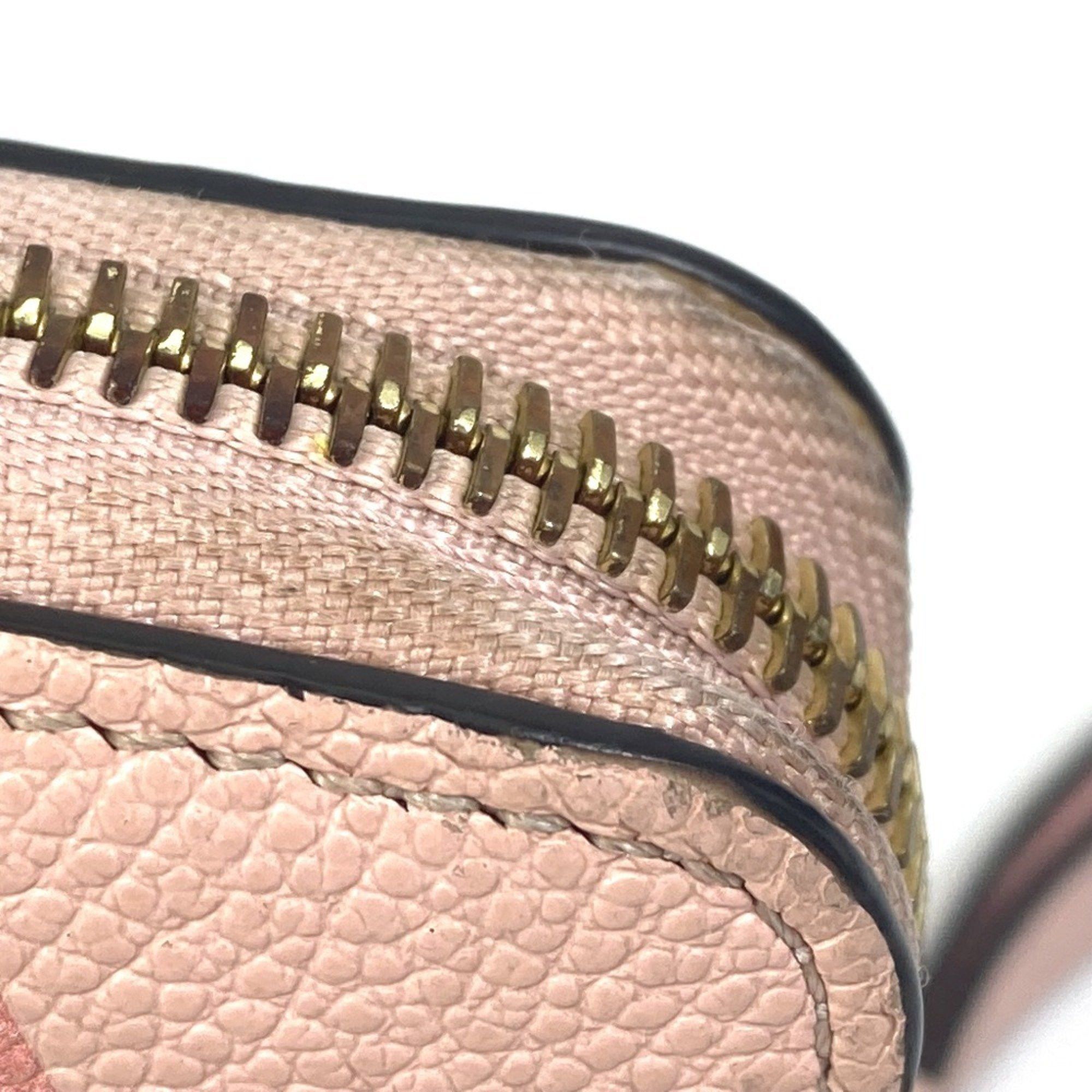 Louis Vuitton LOUIS VUITTON M80403 Monogram Empreinte by the Pool Zippy Wallet, Leather, Women's, Bouton de Rose, Pink Size ONE SIZE - 6 Thumbnail