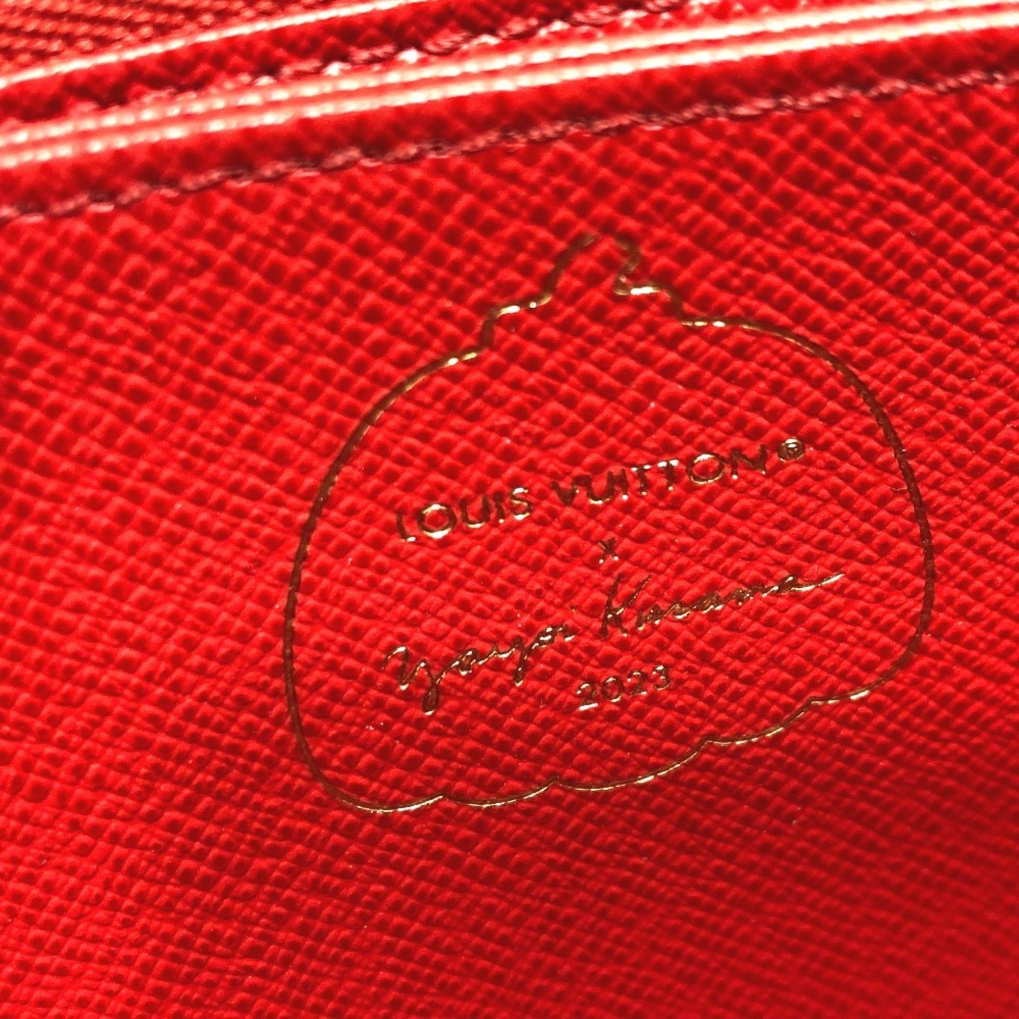 Louis Vuitton LOUIS VUITTON M81864 Monogram Zippy Wallet, Yayoi Kusama Long Canvas, Women's, Brown Size ONE SIZE - 15 Thumbnail