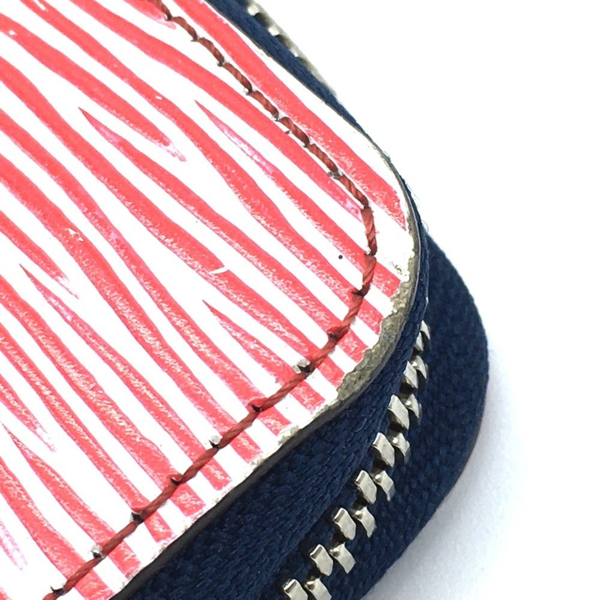 Louis Vuitton LOUIS VUITTON M64078 Epi Denim Zippy Wallet, Round Zip Long Leather, Women's, Rouge Red Size ONE SIZE - 4 Thumbnail