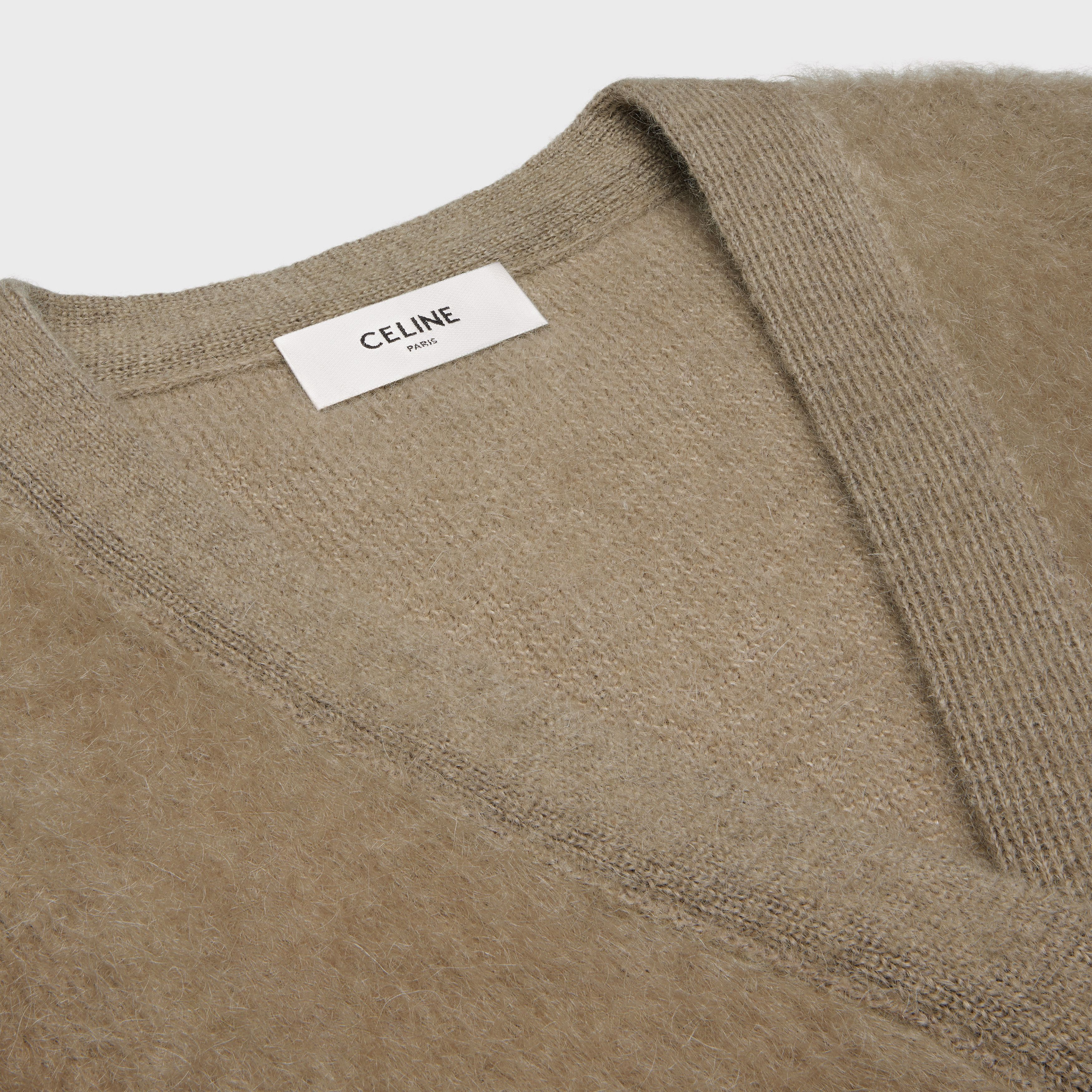 Celine cardigan jacket in brushed mohair Size L / US 10 / IT 46 - 3 Thumbnail
