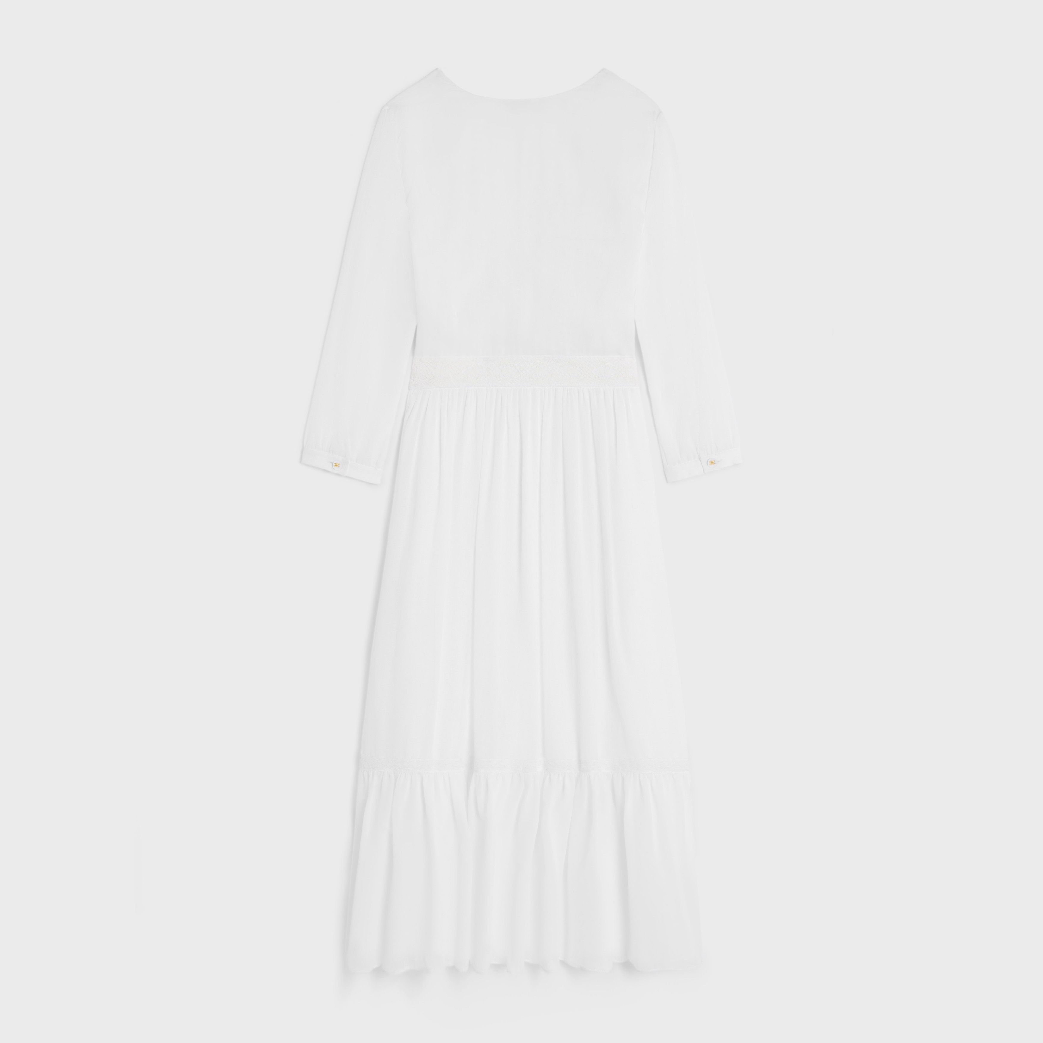 Celine maxi dress in cotton twill Size M / US 6-8 / IT 42-44 - 2 Thumbnail