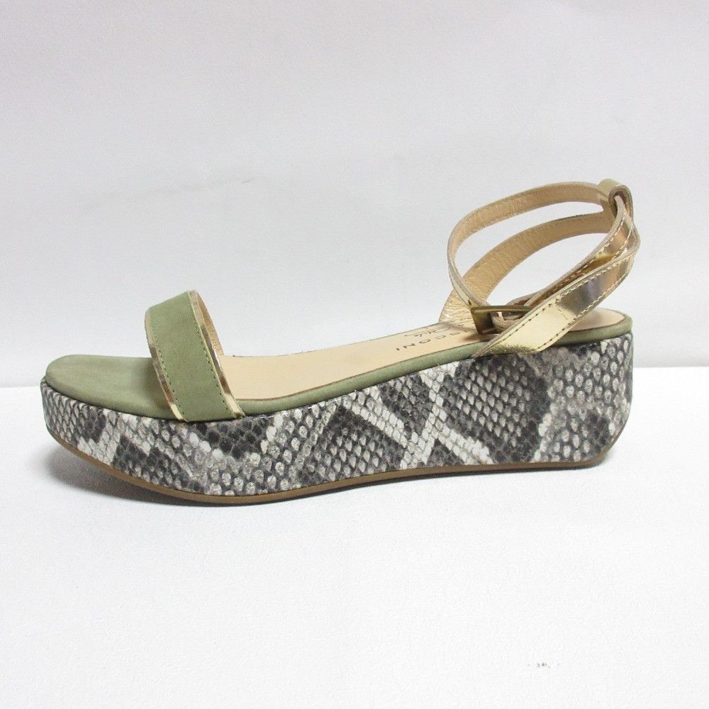 Other Other FABIO RUSCONI × Odette e Odile Platform Sandals Leather Shoes DUTY FREE for USA Size ONE SIZE - 2 Thumbnail