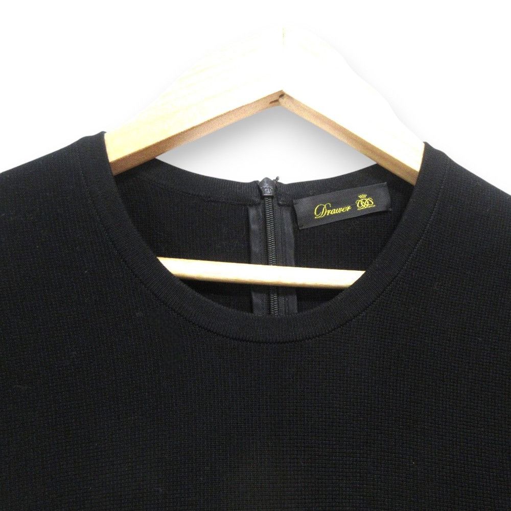 Other Other Drawer RESORT2 16G Milano Knit Short Sleeve Top Others Tops 6518-106-1079 DUTY FREE for USA Size ONE SIZE - 3 Thumbnail