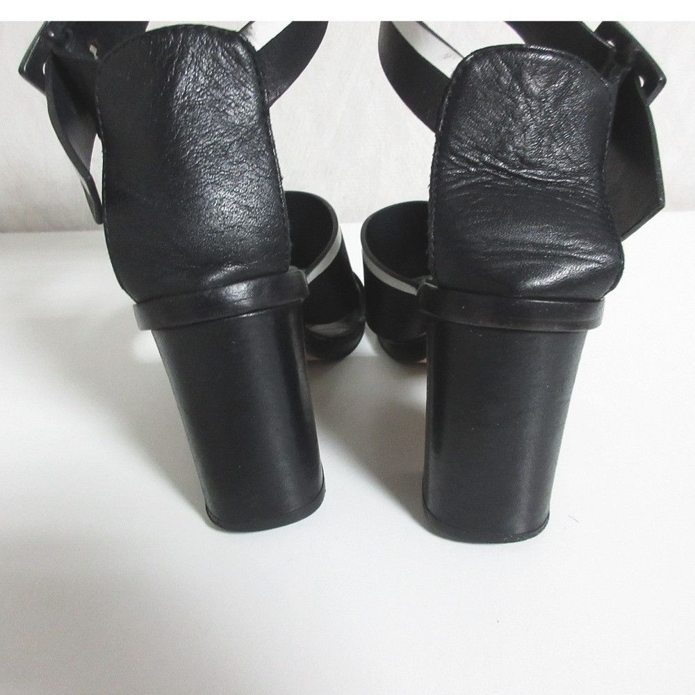 Other Other MAX&Co. Leather Chunky Heel Sandals Leather Shoes DUTY FREE for USA Size ONE SIZE - 3 Thumbnail