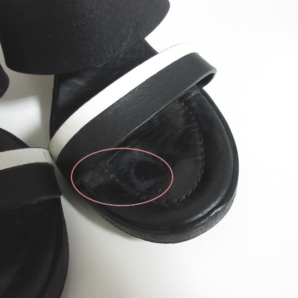 Other Other MAX&Co. Leather Chunky Heel Sandals Leather Shoes DUTY FREE for USA Size ONE SIZE - 8 Thumbnail