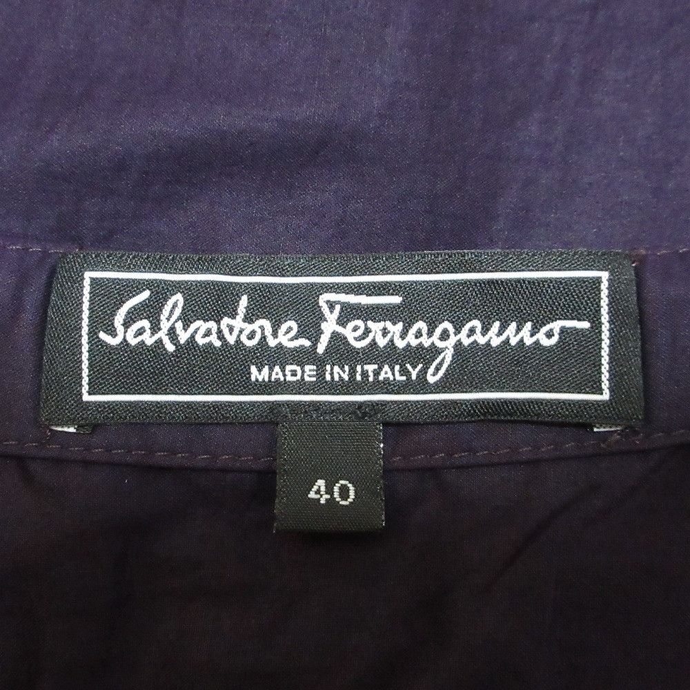 Salvatore Ferragamo Salvatore Ferragamo Salvatore Ferragamo Cotton Flare Skirt Cotton Skirts DUTY FREE for USA Size ONE SIZE - 8 Thumbnail