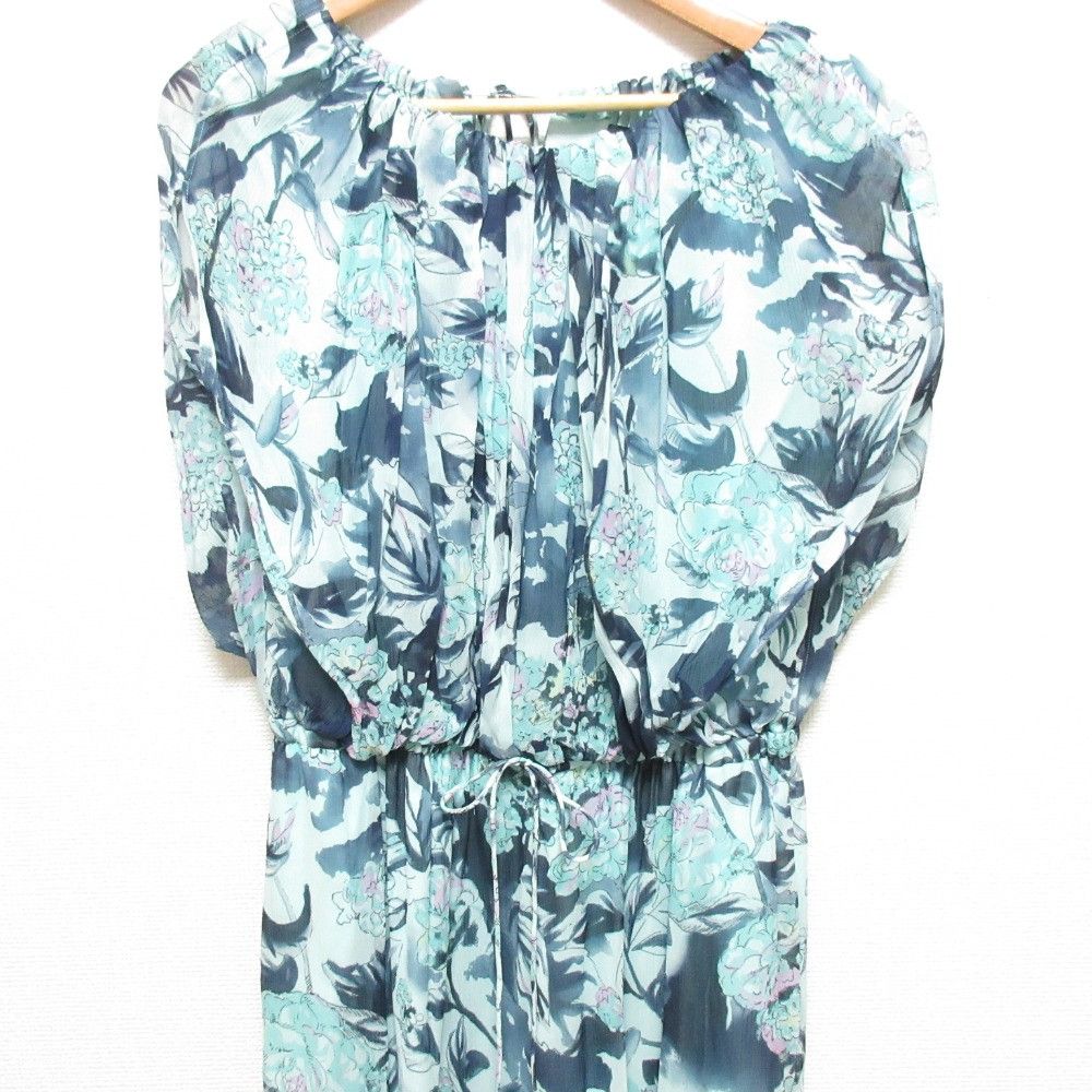 Other Other Drawer Silk Flower Print Dress Others Dresses DUTY FREE for USA Size ONE SIZE - 3 Thumbnail