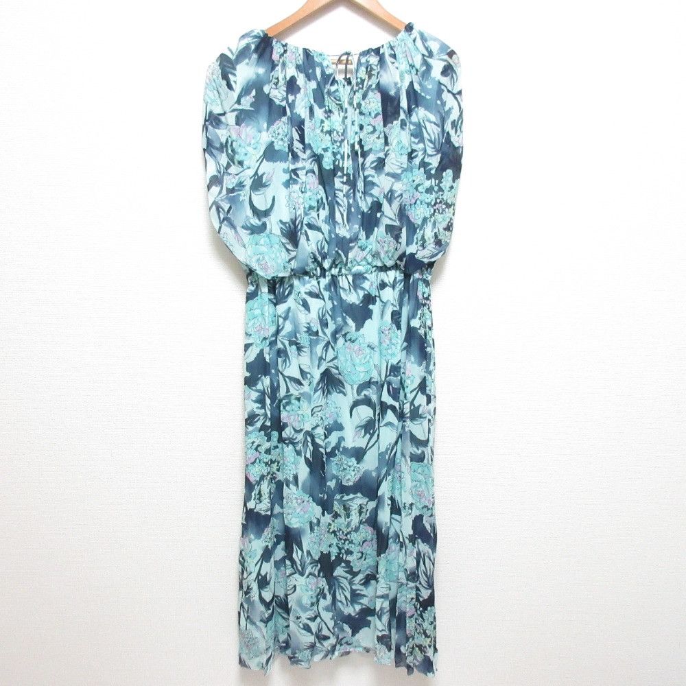 Other Other Drawer Silk Flower Print Dress Others Dresses DUTY FREE for USA Size ONE SIZE - 2 Thumbnail