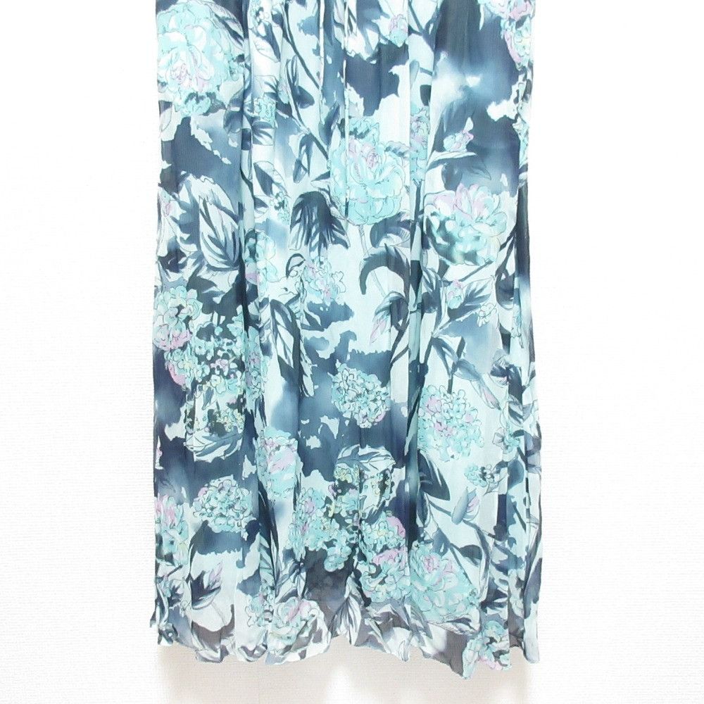Other Other Drawer Silk Flower Print Dress Others Dresses DUTY FREE for USA Size ONE SIZE - 4 Thumbnail