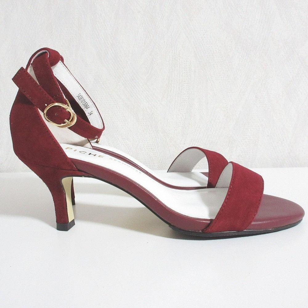 Other Other PICHE Abahouse Heel Sandals Leather Shoes DUTY FREE for USA Size ONE SIZE - 2 Thumbnail