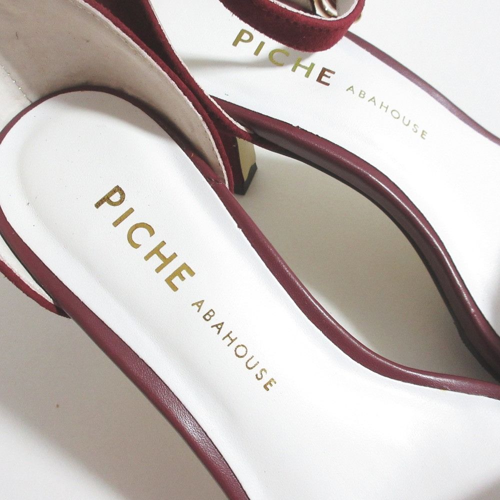 Other Other PICHE Abahouse Heel Sandals Leather Shoes DUTY FREE for USA Size ONE SIZE - 6 Thumbnail