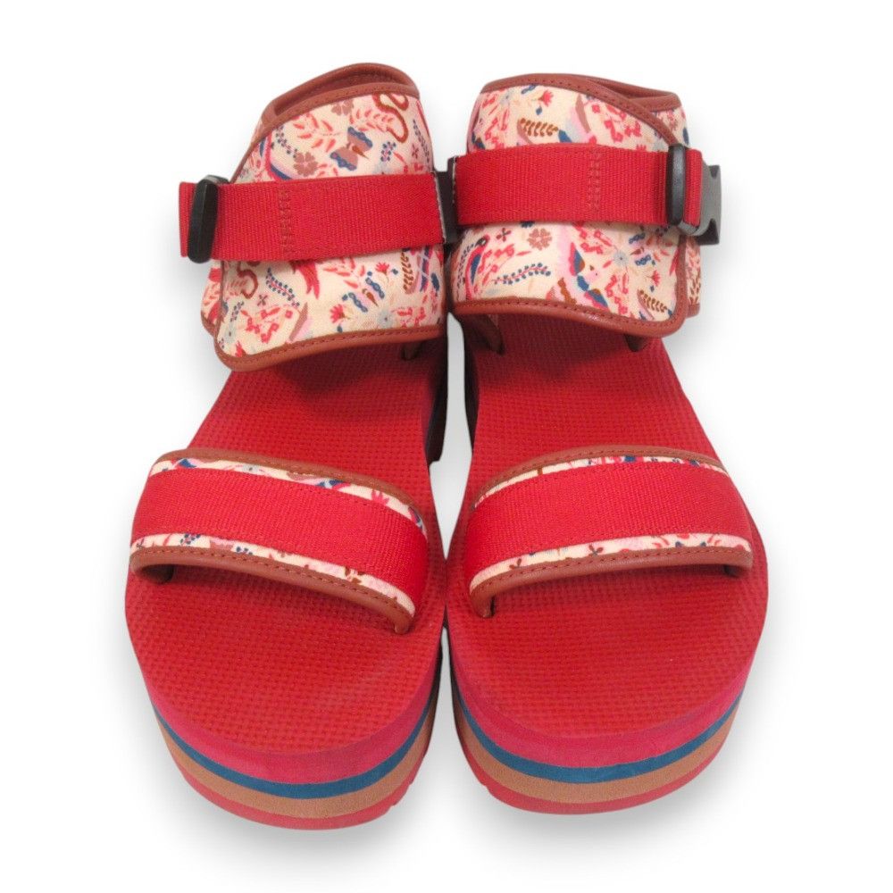 Other Other ANNA SUI×Teva Indio Jewel Platform Sandals Leather Shoes DUTY FREE for USA Size ONE SIZE - 4 Thumbnail