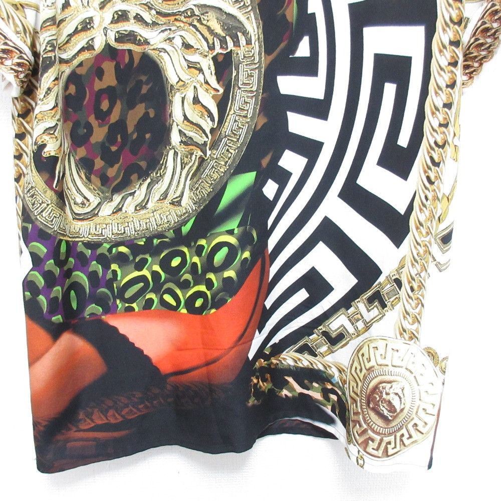 Versace Versace Gianni Versace Medusa Silk Short Sleeve Blouse Others Tops DUTY FREE for USA Size ONE SIZE - 5 Thumbnail