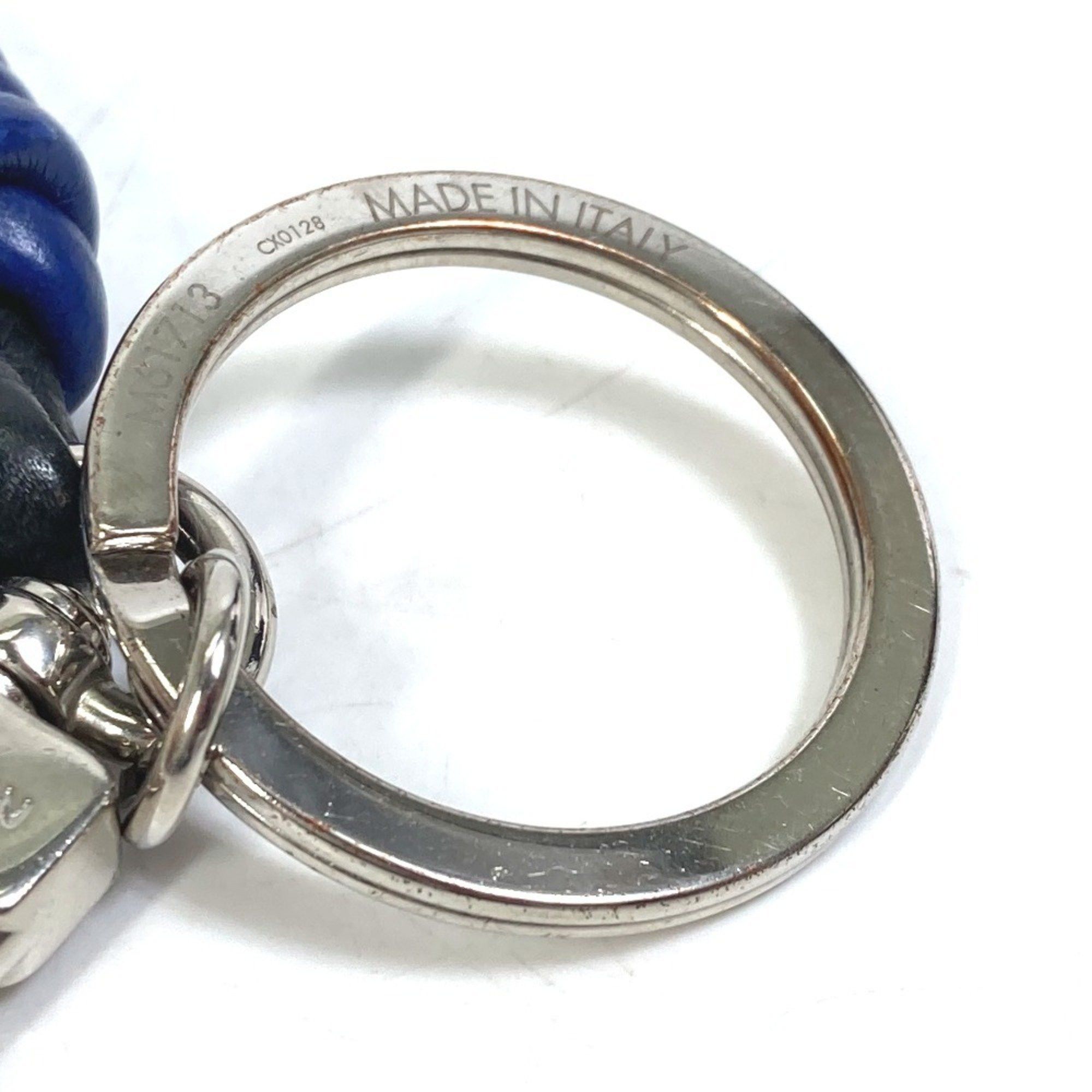Louis Vuitton LOUIS VUITTON M61713 Porte-Clés Knot Lock Bag Charm Keychain Leather Men's Blue Size ONE SIZE - 10 Thumbnail