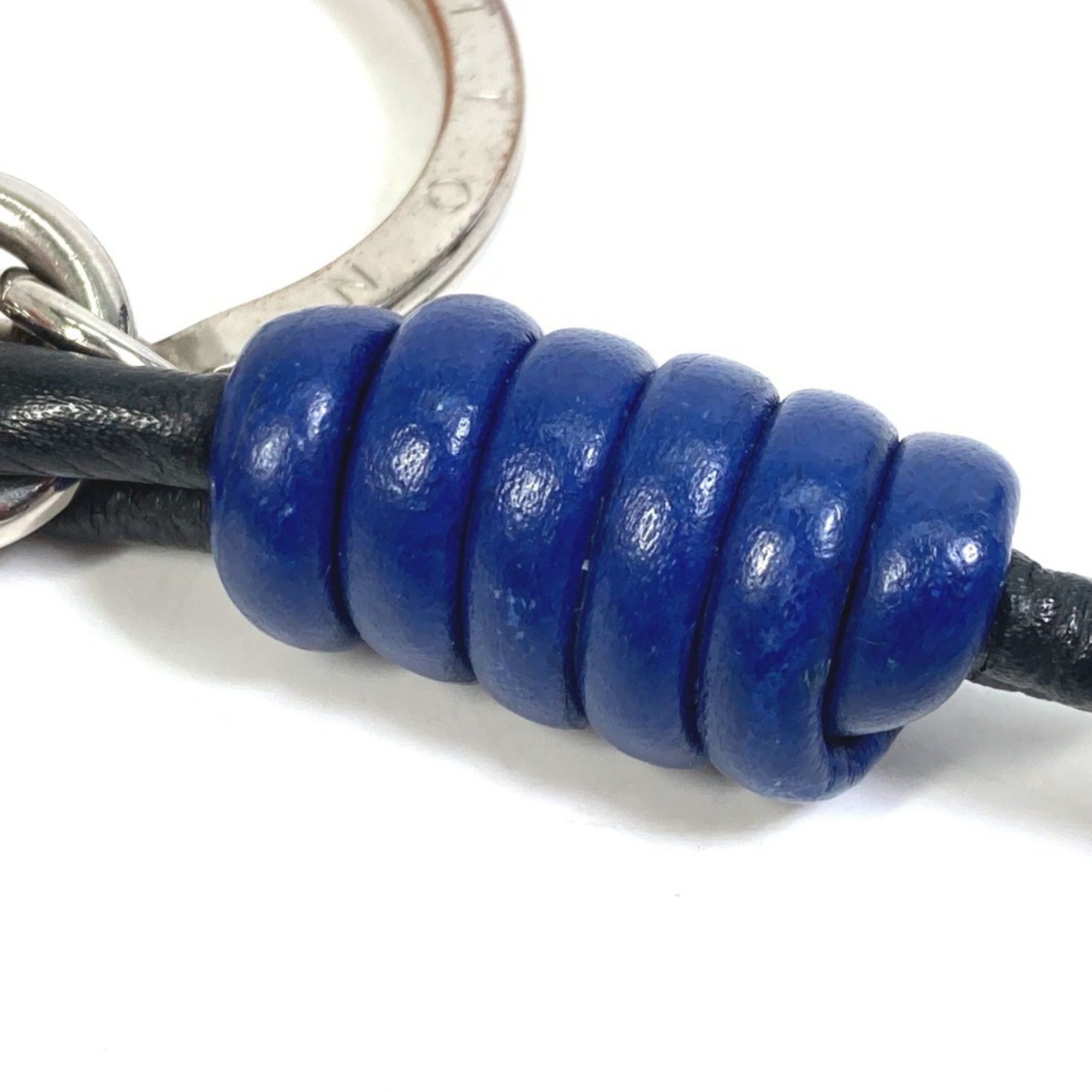 Louis Vuitton LOUIS VUITTON M61713 Porte-Clés Knot Lock Bag Charm Keychain Leather Men's Blue Size ONE SIZE - 8 Thumbnail