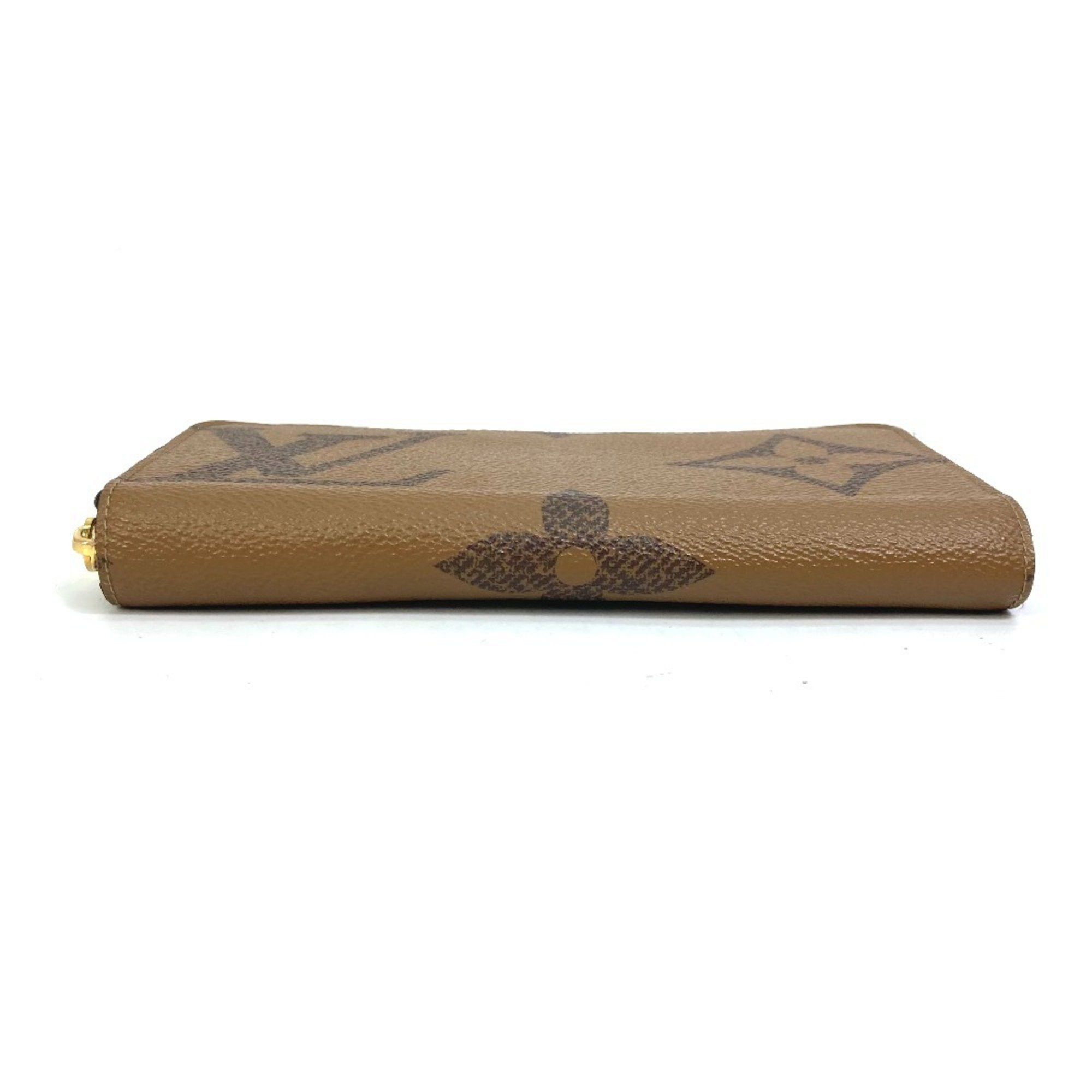 Louis Vuitton LOUIS VUITTON M69353 Monogram Giant Zippy Wallet, Round Zipper Long Canvas, Women's, Brown Size ONE SIZE - 3 Thumbnail