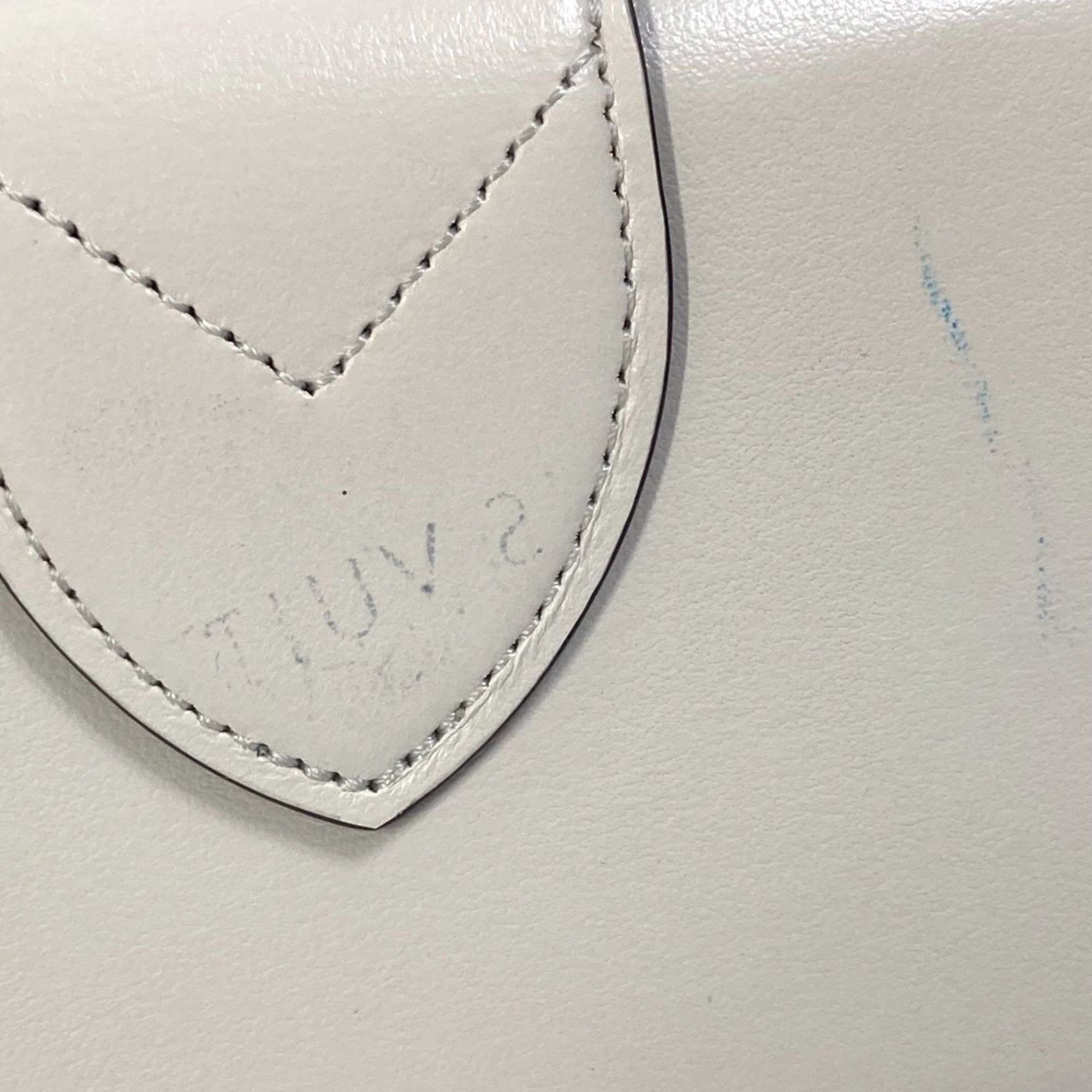 Louis Vuitton LOUIS VUITTON M69176 LV Pont Neuf Compact Tri-fold Wallet, Leather, Women's, Creme White Size ONE SIZE - 3 Thumbnail