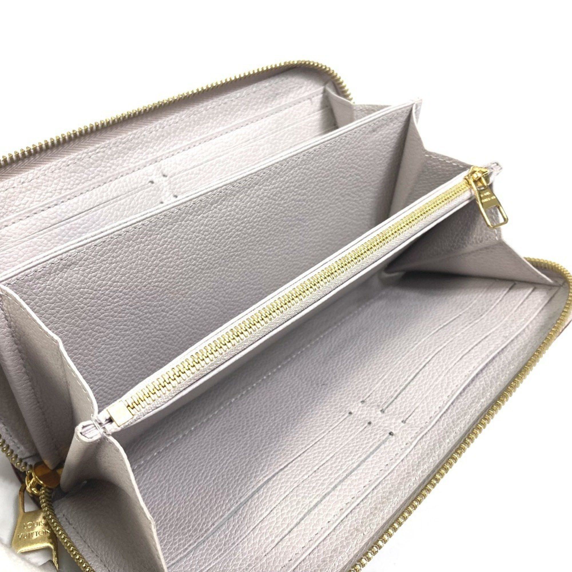 Louis Vuitton LOUIS VUITTON M69142 Monogram Empreinte Zippy Wallet, Leather, Women's, Blue Grey Size ONE SIZE - 11 Thumbnail