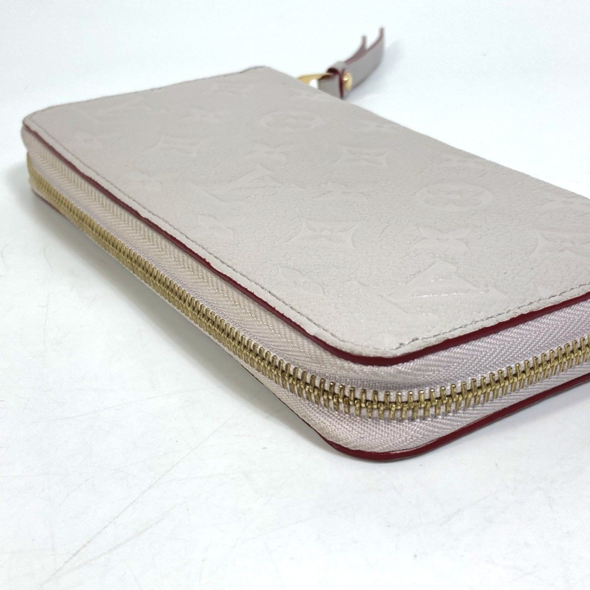 Louis Vuitton LOUIS VUITTON M69142 Monogram Empreinte Zippy Wallet, Leather, Women's, Blue Grey Size ONE SIZE - 7 Thumbnail
