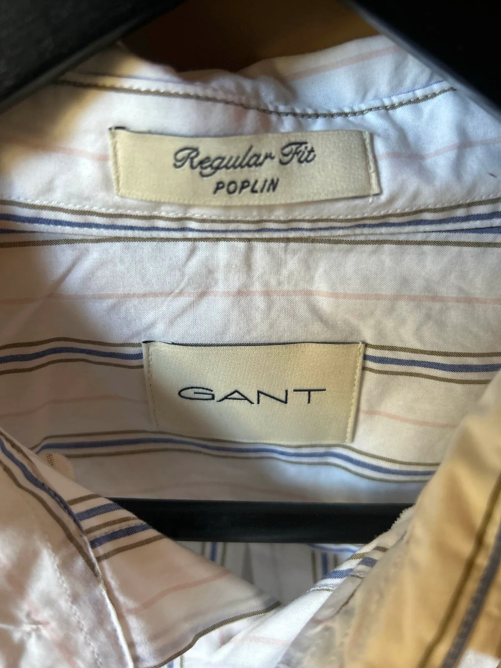 Gant Gant Regular Fit Poplin shirt Shirt Size US M / EU 48-50 / 2 - 2 Thumbnail