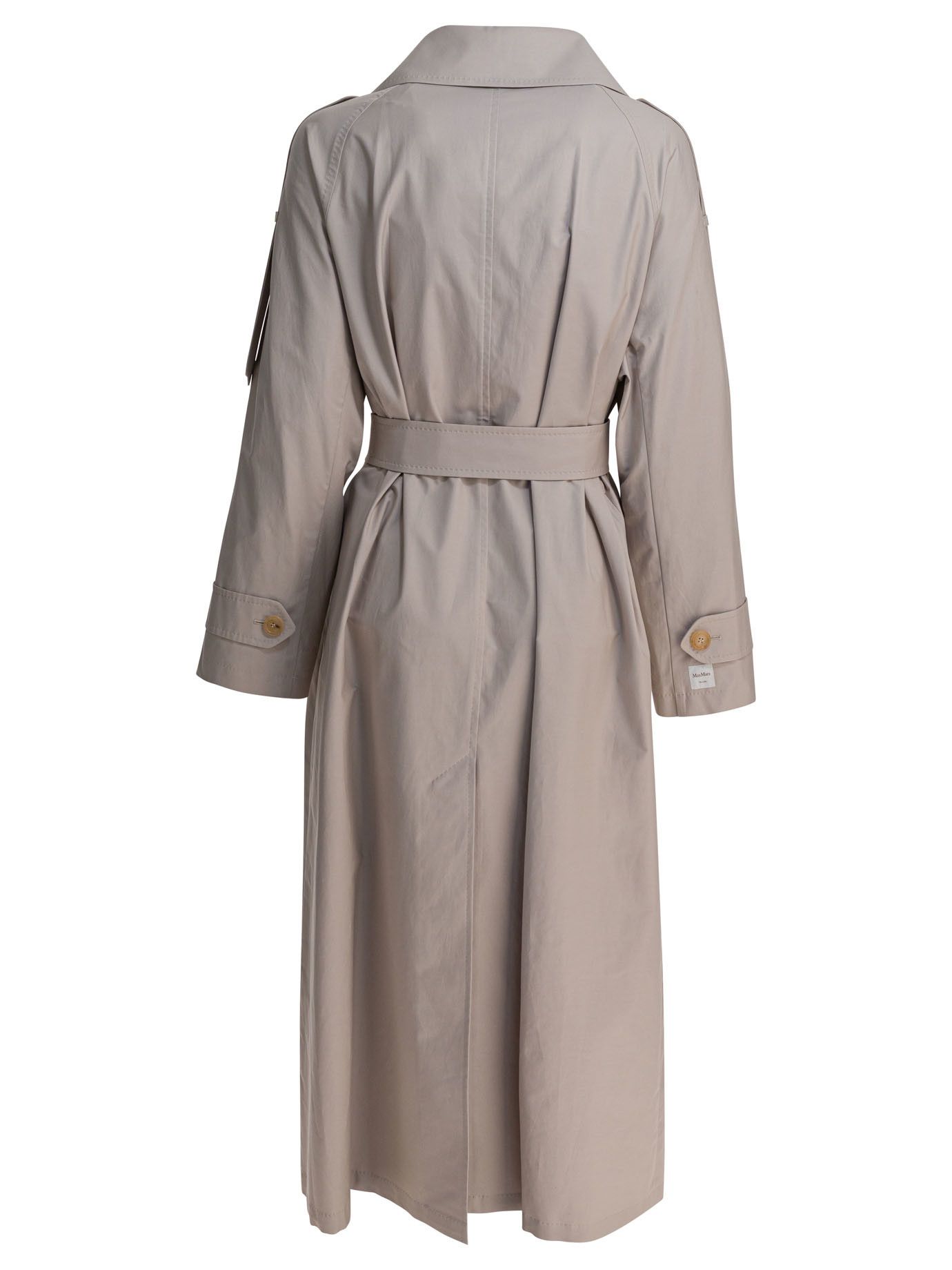 Max Mara Double-Breasted Cotton Twill Trench Coat Size M / US 6-8 / IT 42-44 - 2 Thumbnail