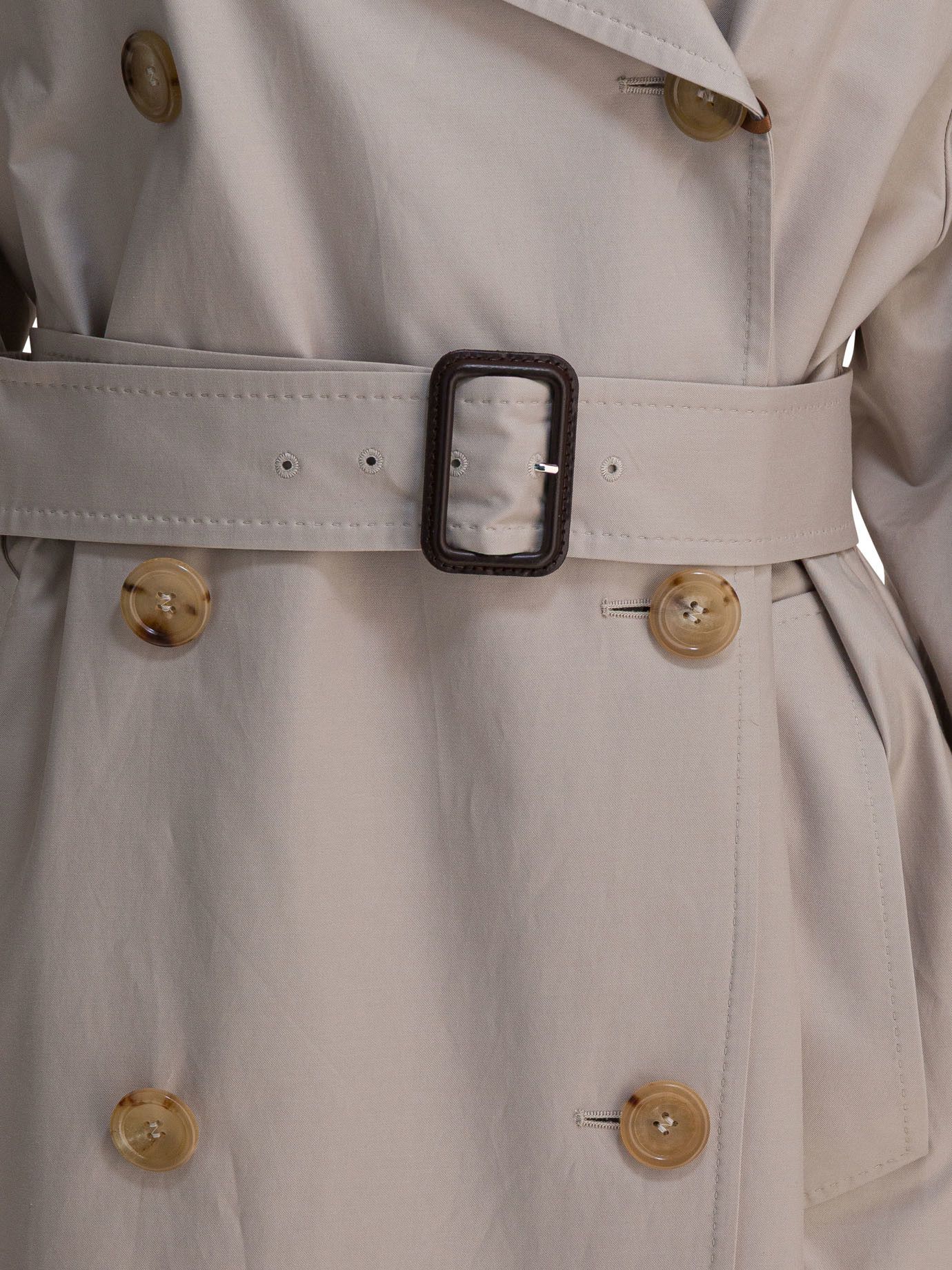 Max Mara Double-Breasted Cotton Twill Trench Coat Size M / US 6-8 / IT 42-44 - 3 Thumbnail