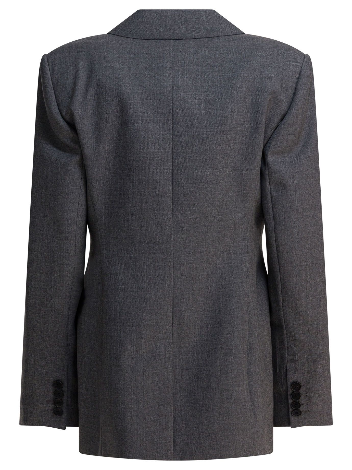 Givenchy Double-Breasted Wool Blazer Size M / US 6-8 / IT 42-44 - 2 Thumbnail