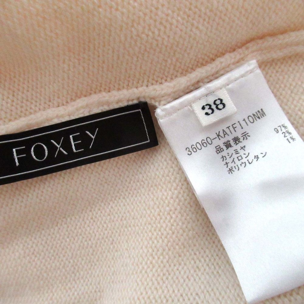 Other Other FOXEY BOUTIQUE Sweater White Snow Cashmere Sweater Others Tops 36060 Size ONE SIZE - 5 Thumbnail