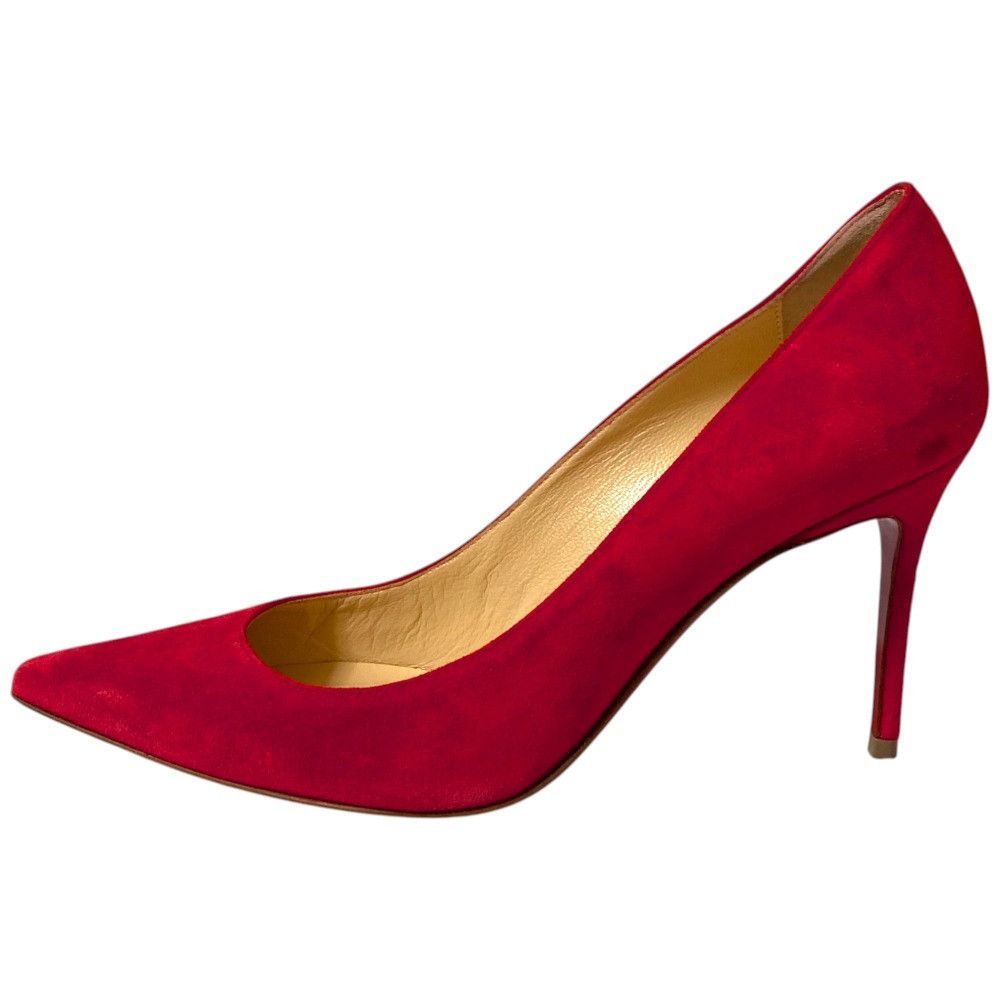 Christian Louboutin Christian Louboutin Christian Louboutin Pointed Toe Suede Pumps Suede Shoes Size ONE SIZE - 5 Thumbnail