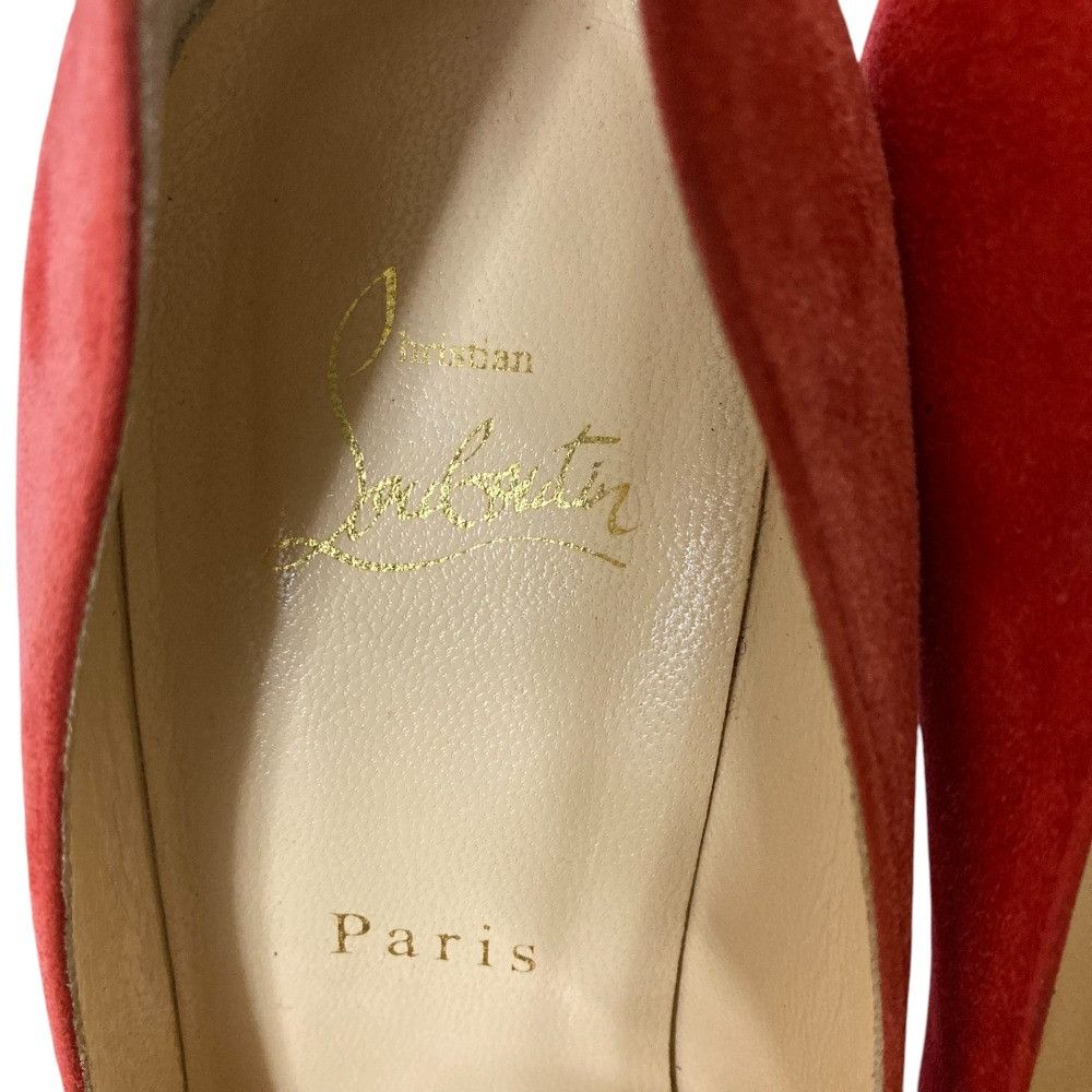 Christian Louboutin Christian Louboutin Christian Louboutin Pointed Toe Suede Pumps Suede Shoes Size ONE SIZE - 8 Thumbnail