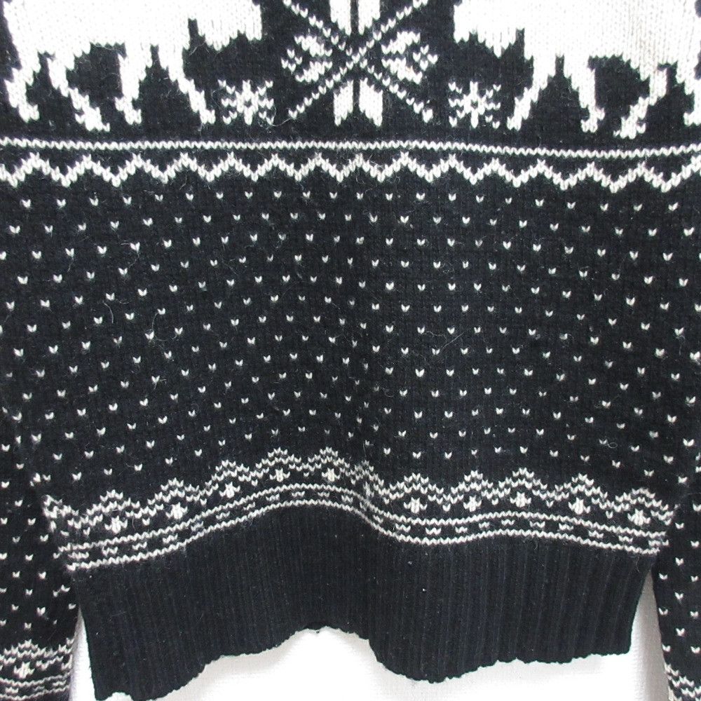 Ralph Lauren Ralph Lauren Polo Ralph Lauren Nordic Reindeer Knit Pullover Sweater Cotton Tops Size ONE SIZE - 6 Thumbnail